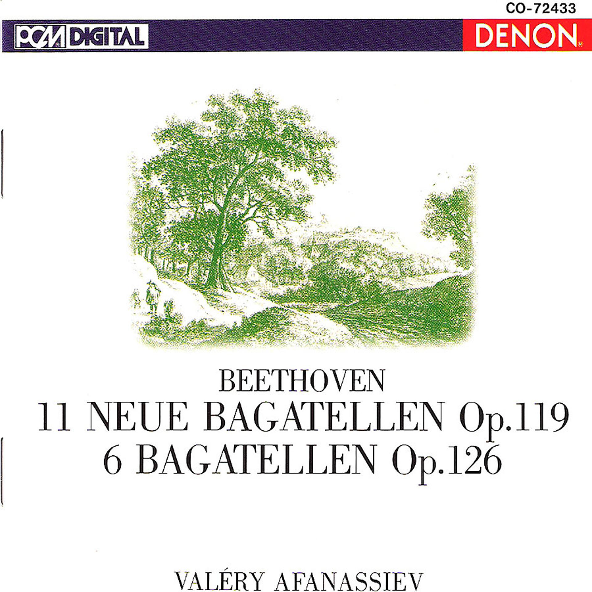Постер альбома Beethoven: Bagatellen, Op. 119 & 126