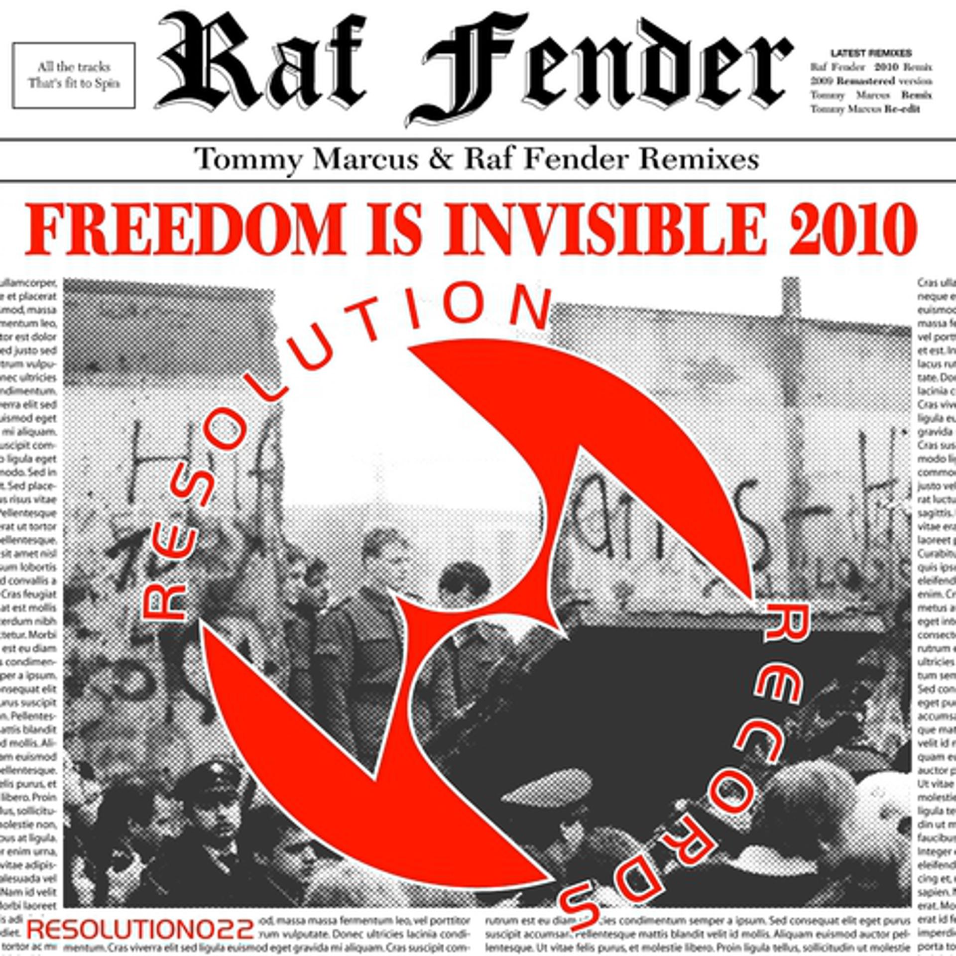 Постер альбома Freedom Is Invisible 2010