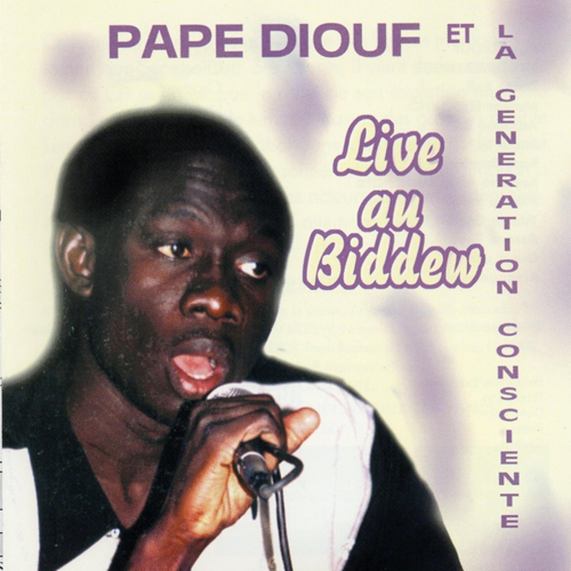 Постер альбома Pape Diouf Live au Biddew