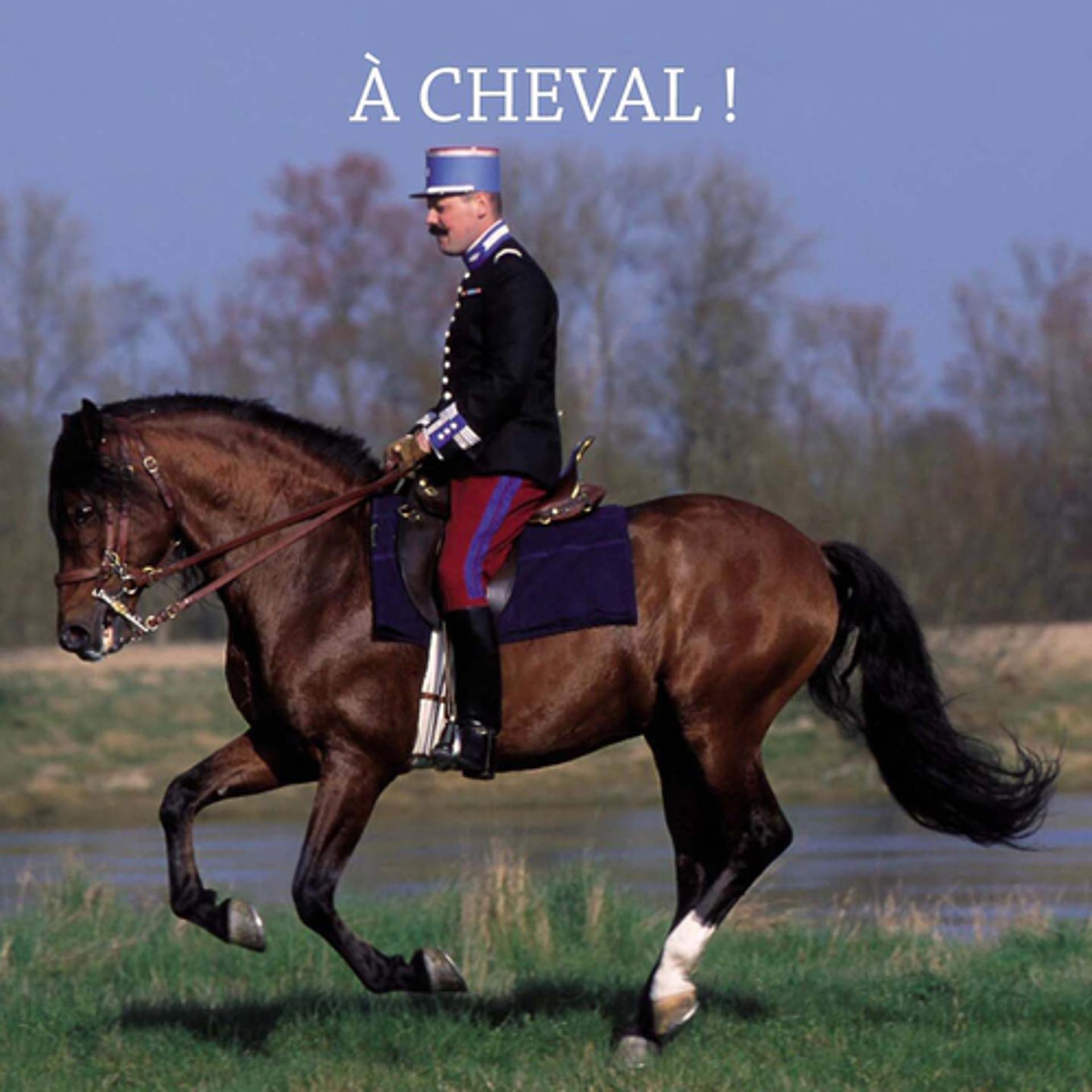 Постер альбома À cheval!