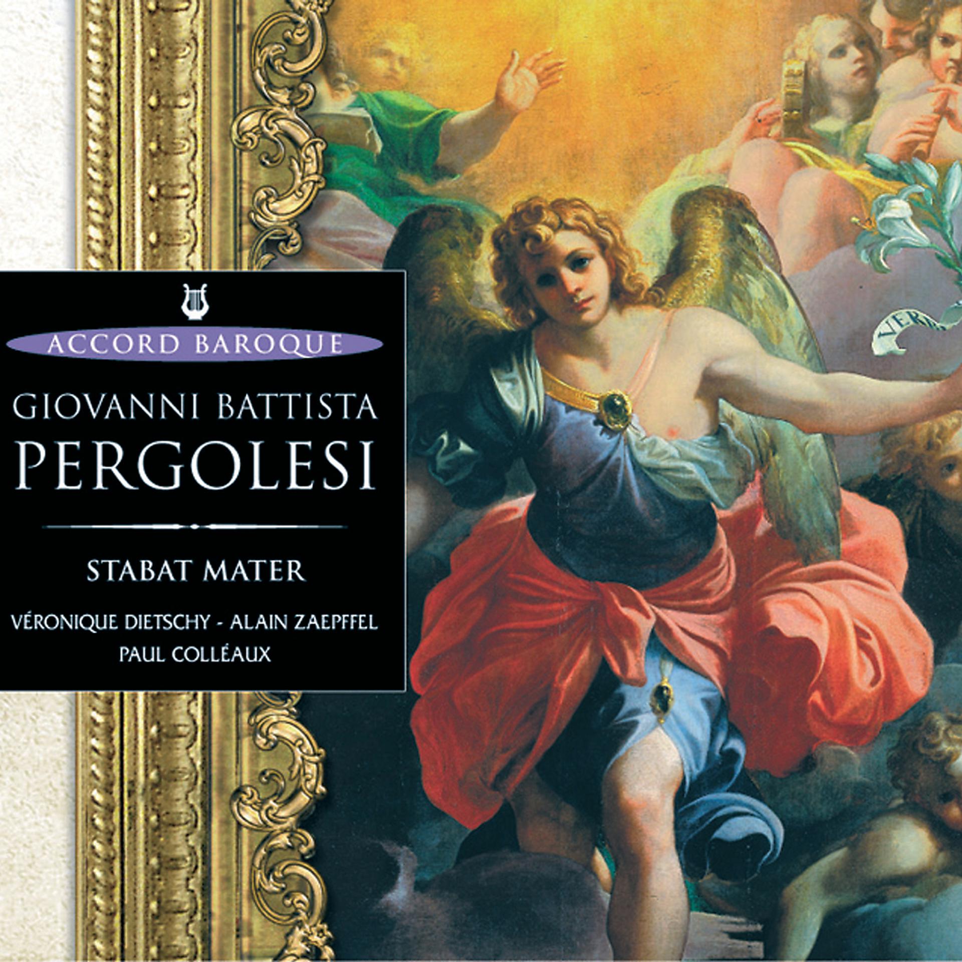 Постер альбома Pergolesi: Stabat Mater - Concerto pour violon - Salve Regina