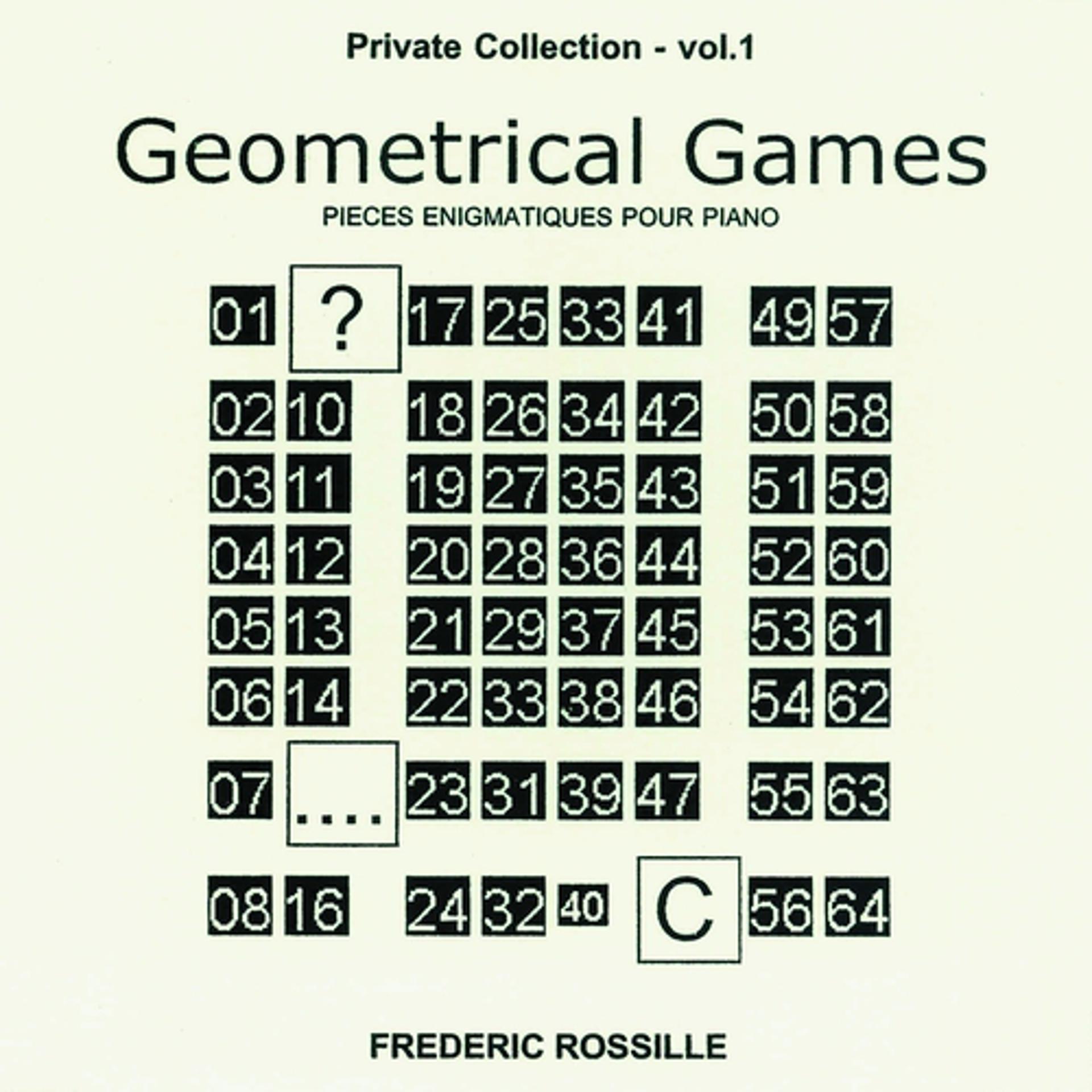 Постер альбома Geometrical Games