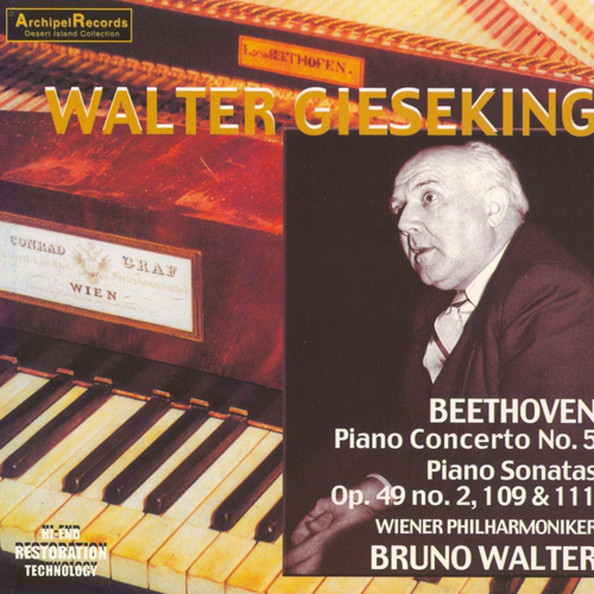 Постер альбома Ludwig van Beethoven : Piano Concerto No. 5, Piano Sonatas Nos. 20, 30 & 32