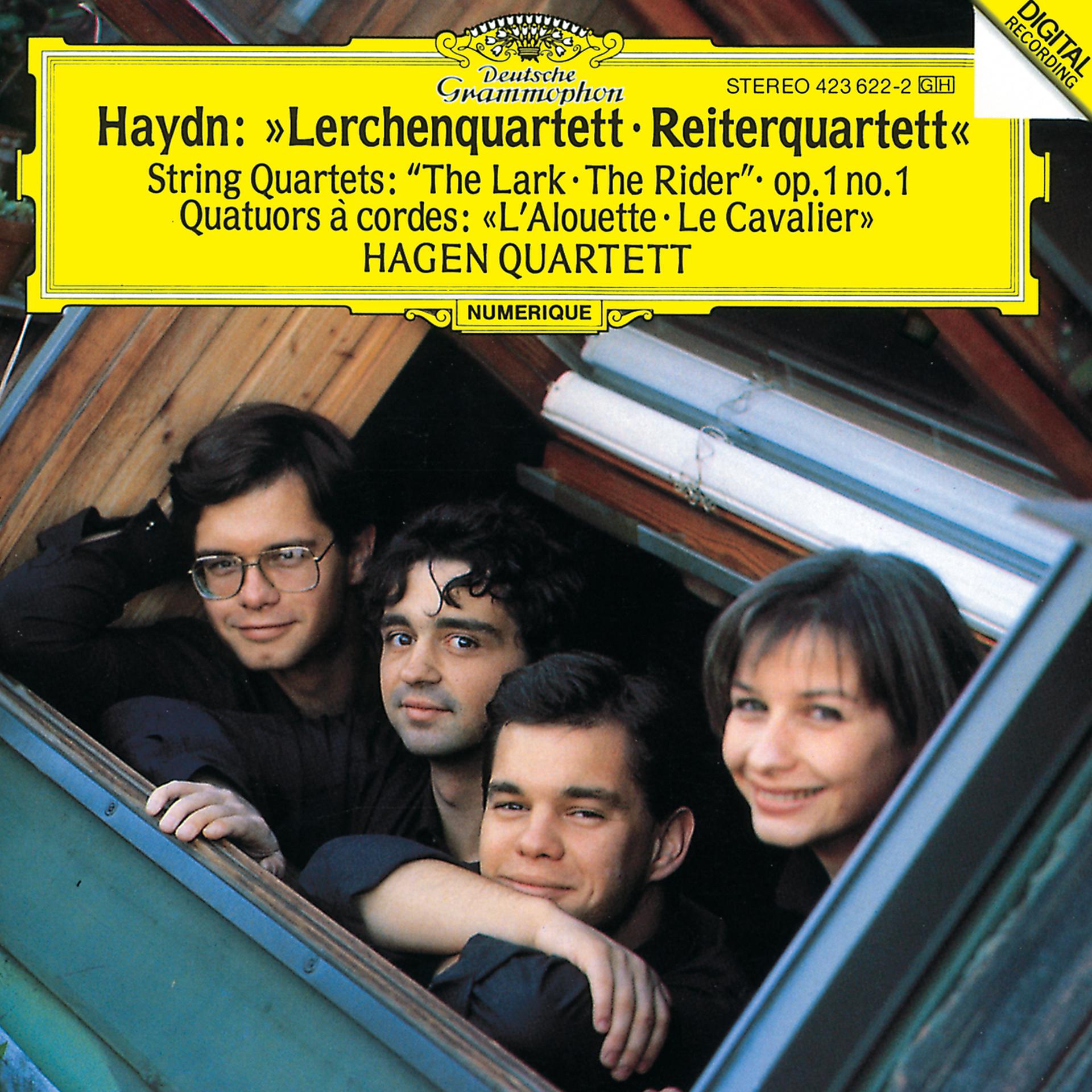 Постер альбома Haydn: String Quartets Op.64 No.5 "The Lark"; Op.1 No.1; Op.74 No.3 "The Horseman"