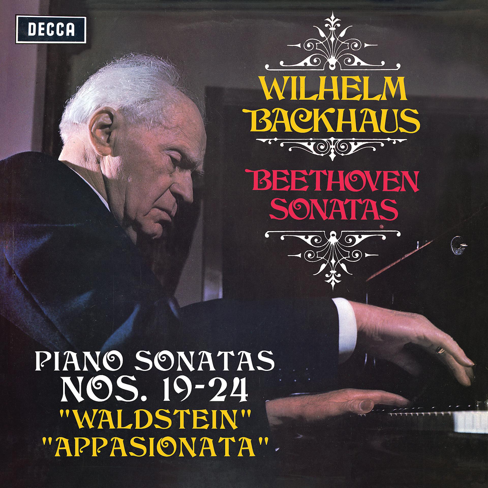 Постер альбома Beethoven: Piano Sonatas Nos. 19, 20, 21 “Waldstein”, 22, 23 “Appasionata” & 24