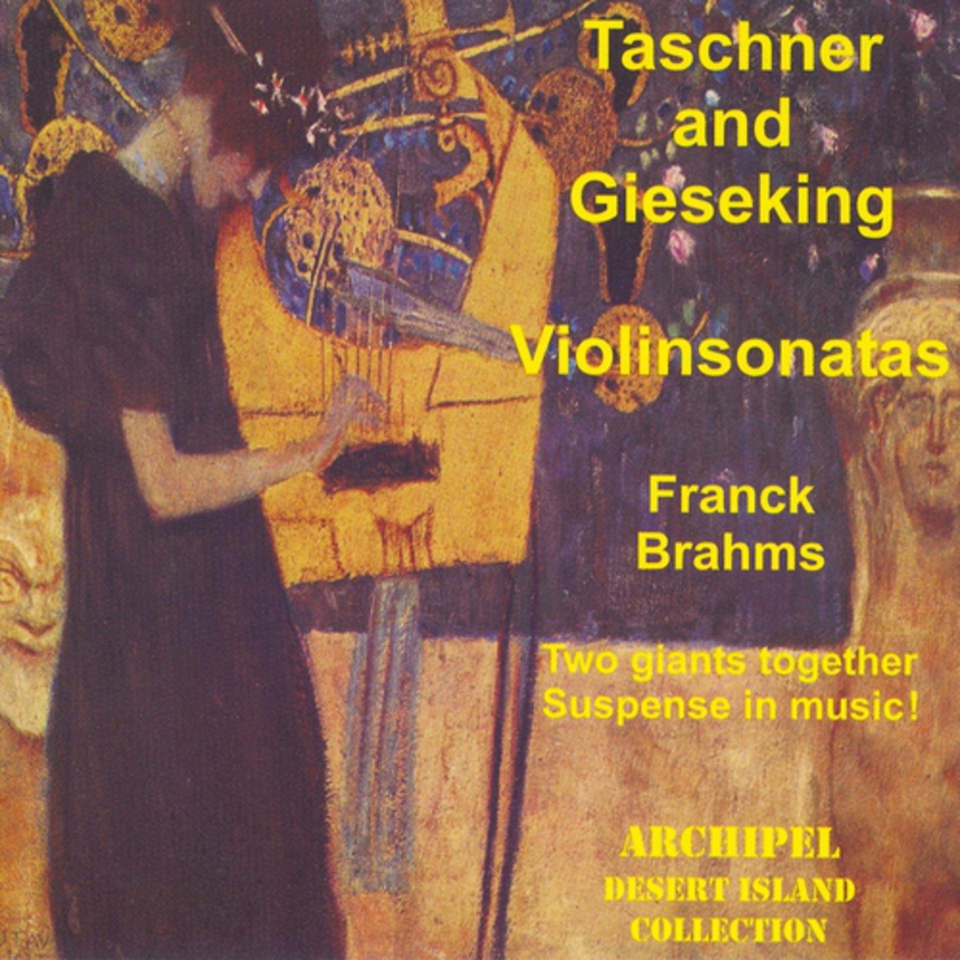 Постер альбома Brahms, Franck, Tartini, Pablo de Saraste: Violin Sonatas