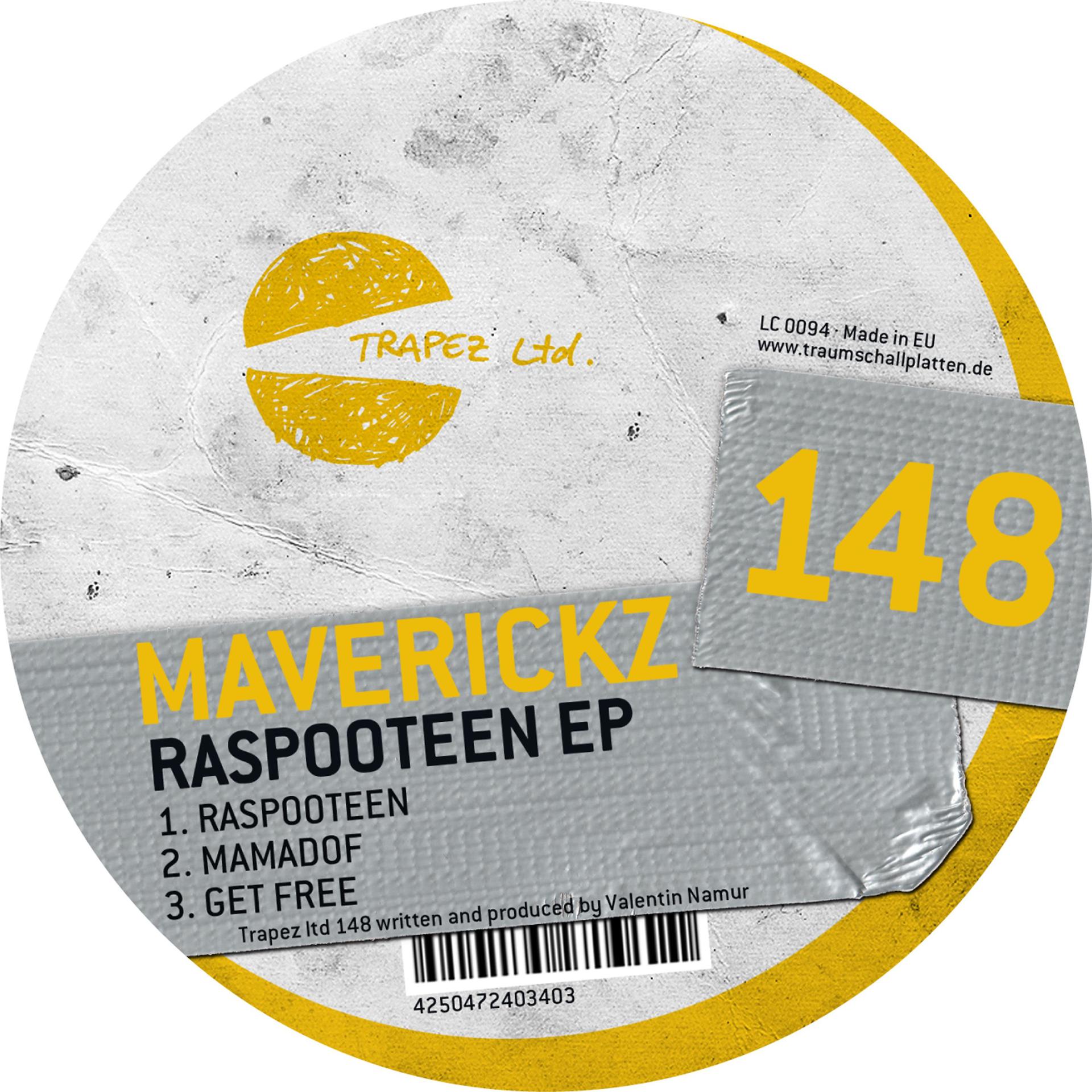 Постер альбома Raspooteen - EP