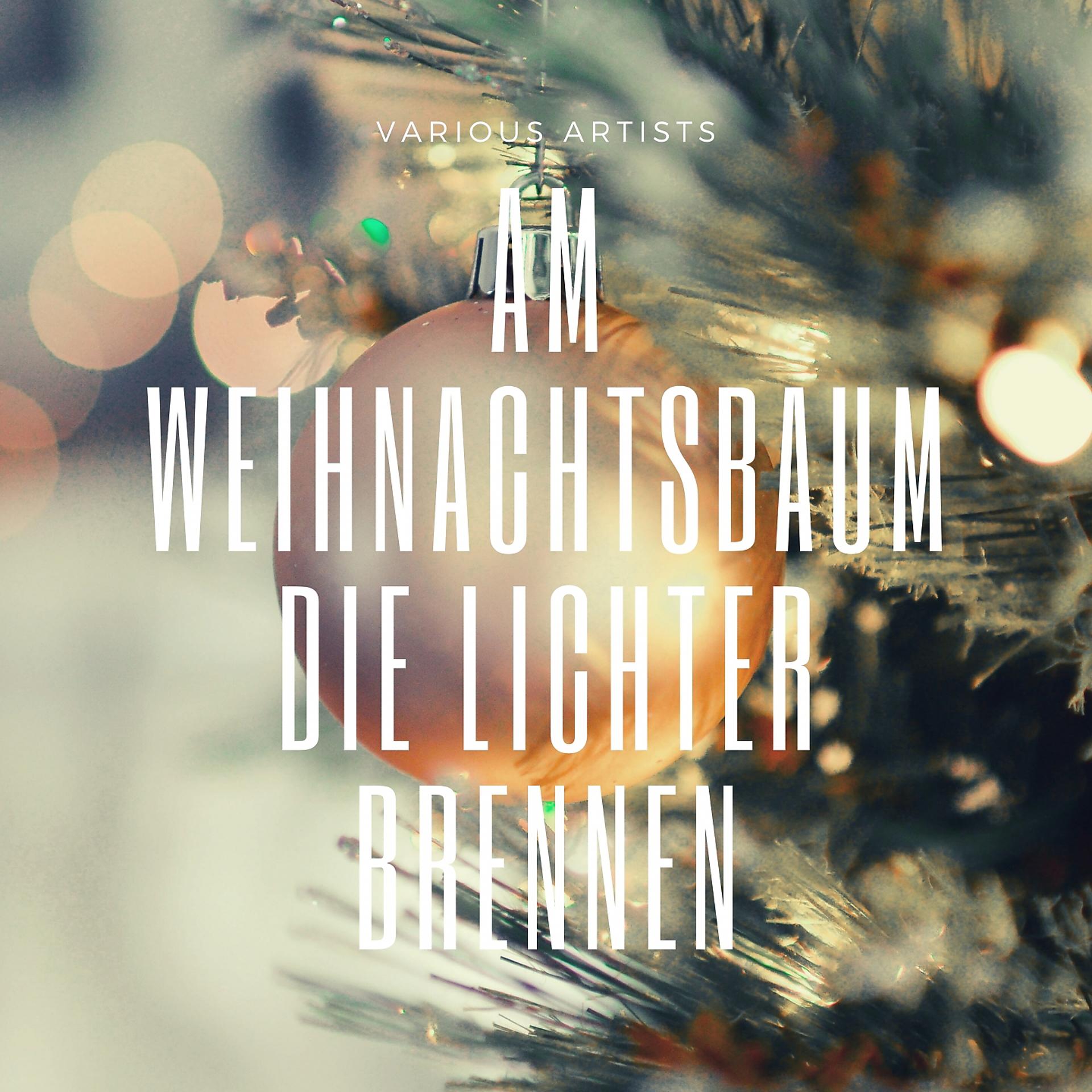 Постер альбома Am Weihnachtsbaum die Lichter brennen