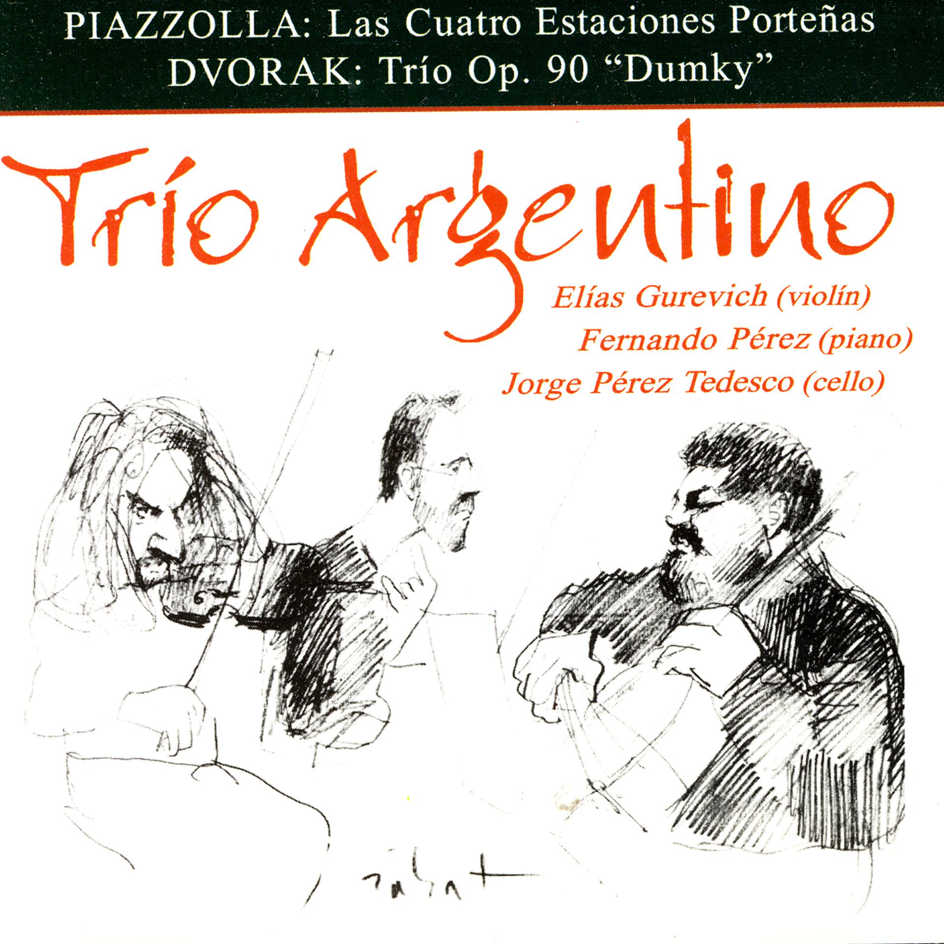 Постер альбома Piazzolla - Dvorak