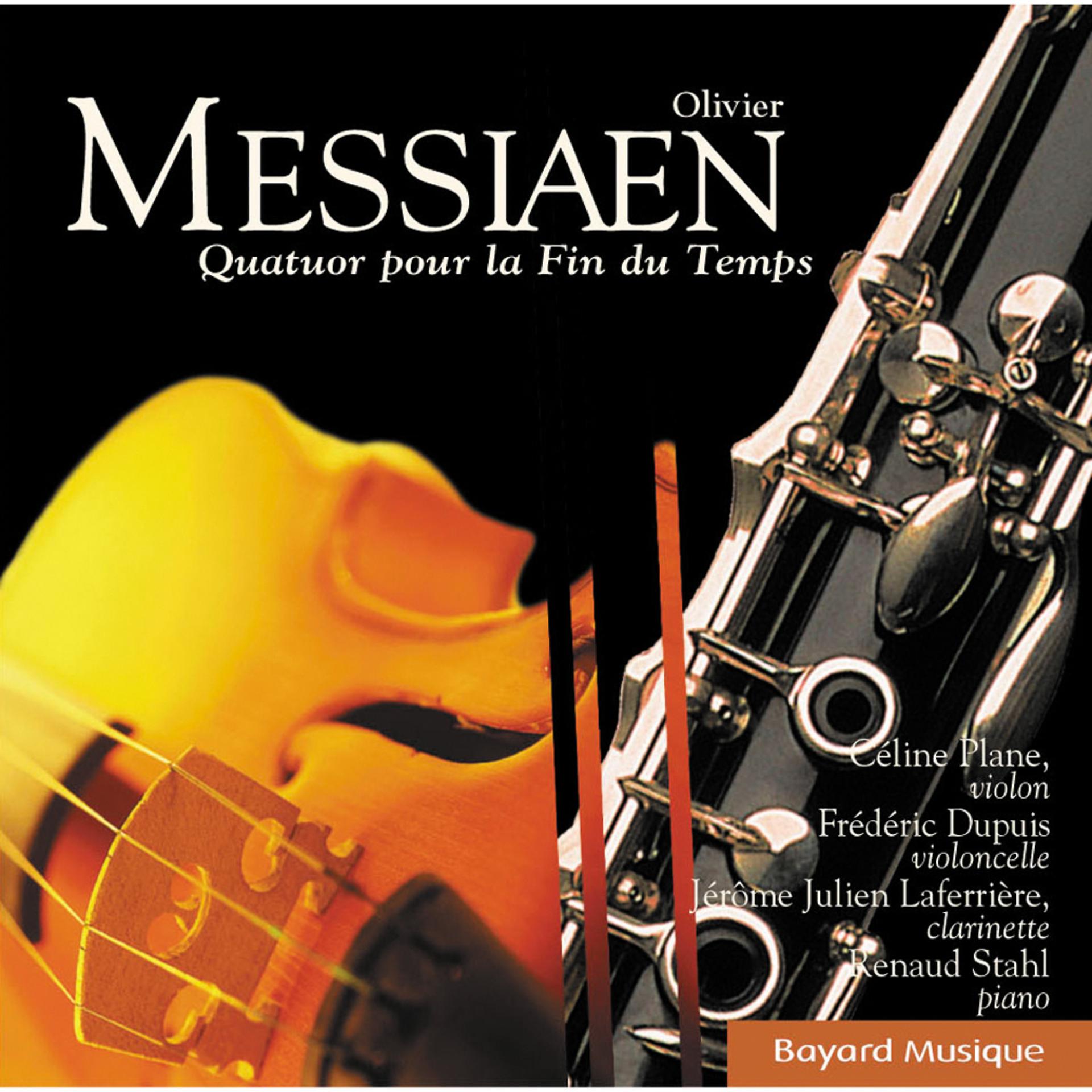 Постер альбома Messiaen: Quatuor pour la fin du temps (Collection Elévation)