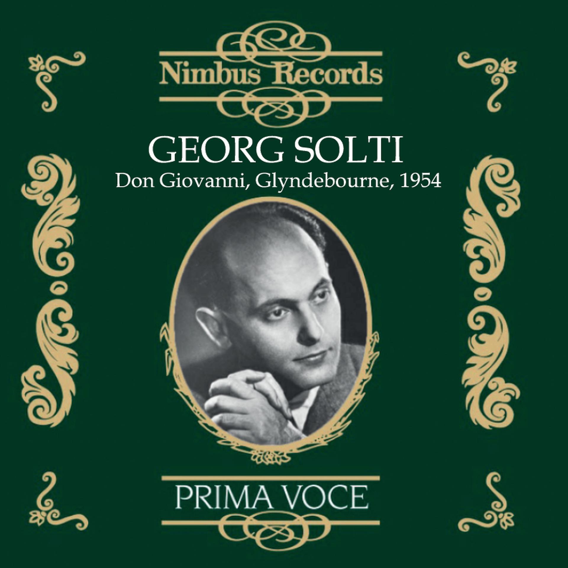 Постер альбома Georg Solti: Don Giovanni, Glyndebourne, 1954