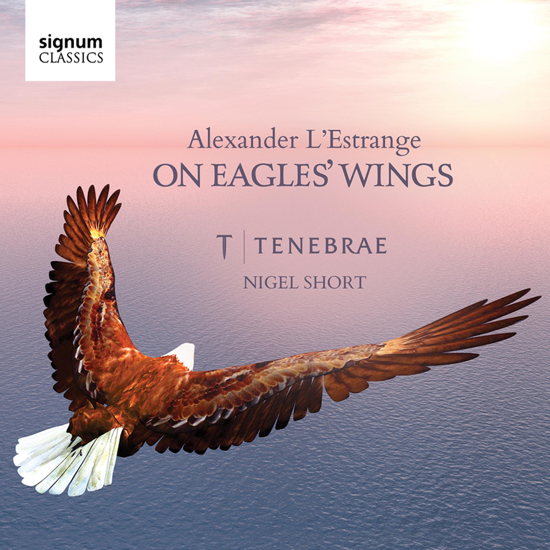 Постер альбома On Eagles' Wings: Sacred Choral Works by Alexander L'Estrange