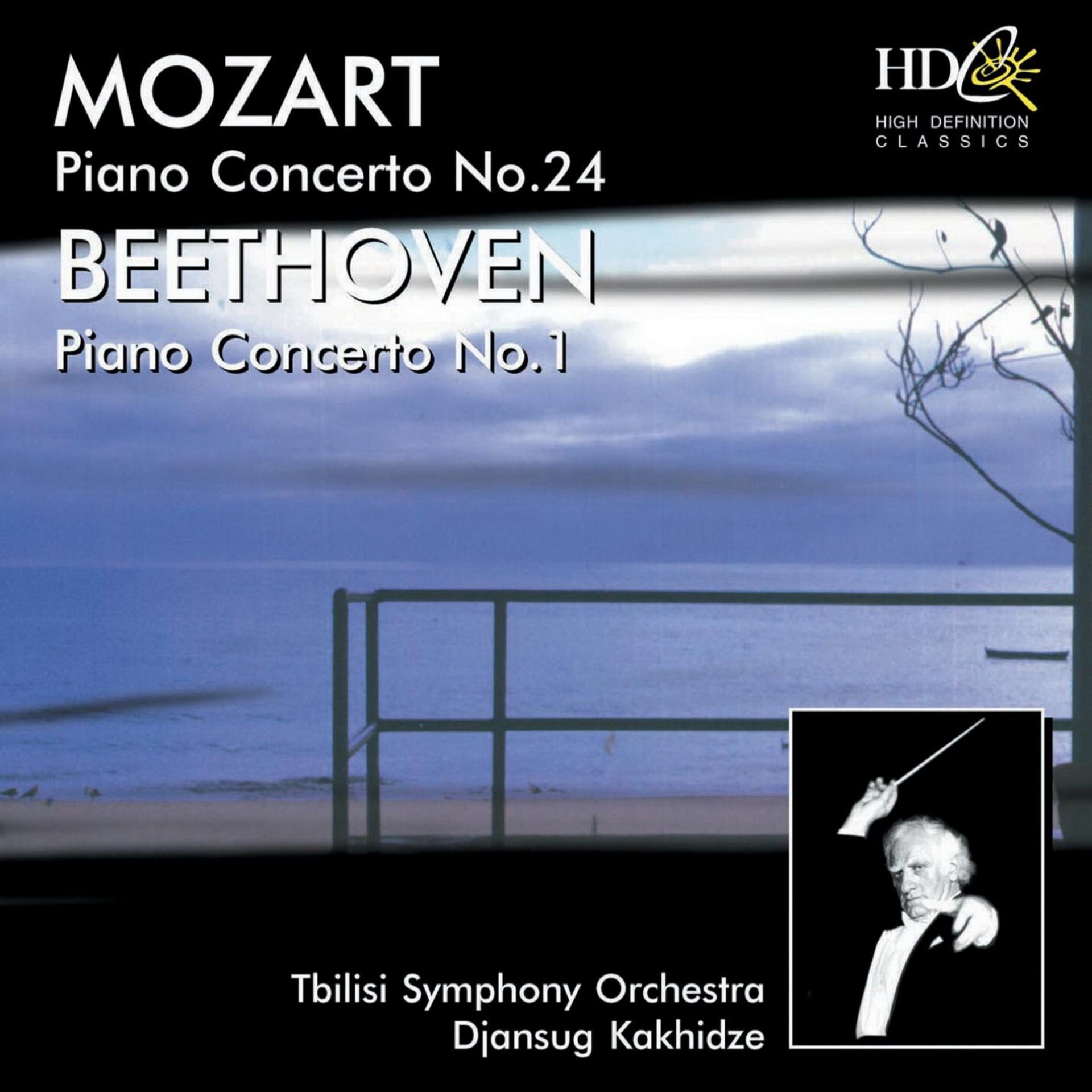 Постер альбома Piano Concerto No.24 in C Minor, K.491; Piano Concerto No.1 in C Major, Op.15