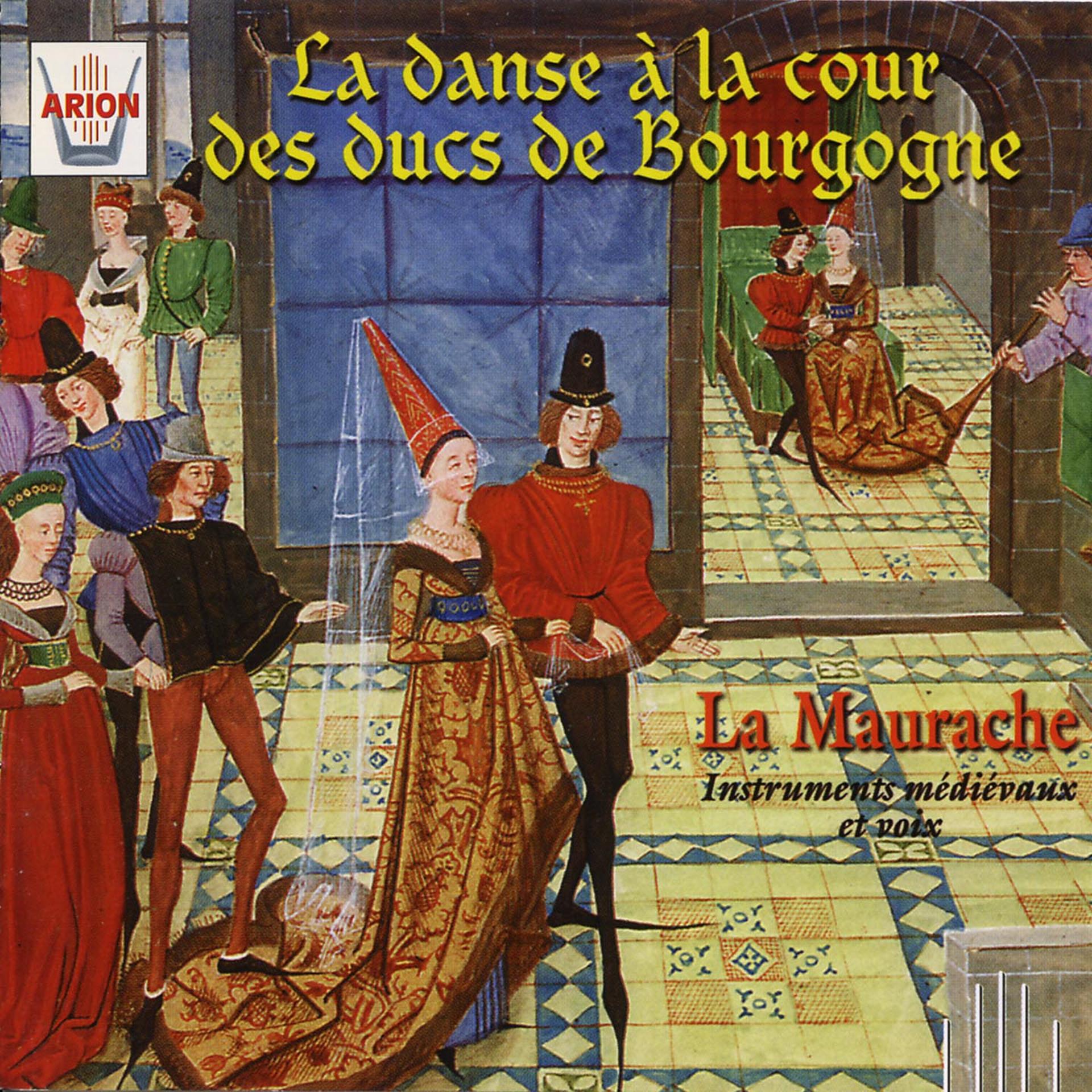 Постер альбома La danse à la cour des ducs de Bourgogne