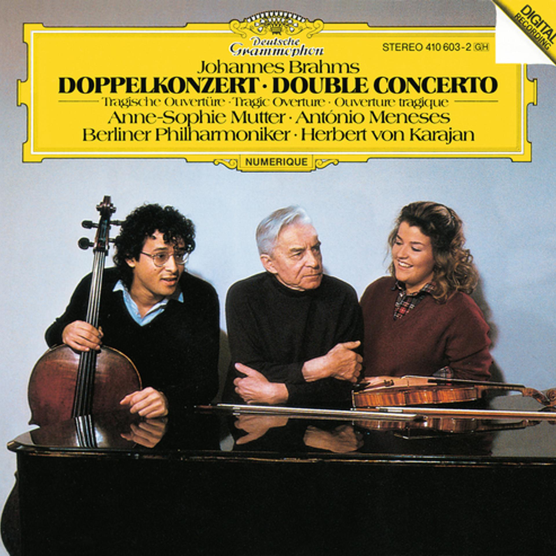 Постер альбома Brahms: Double Concerto In A Minor, Op. 102; Tragic Overture, Op. 81