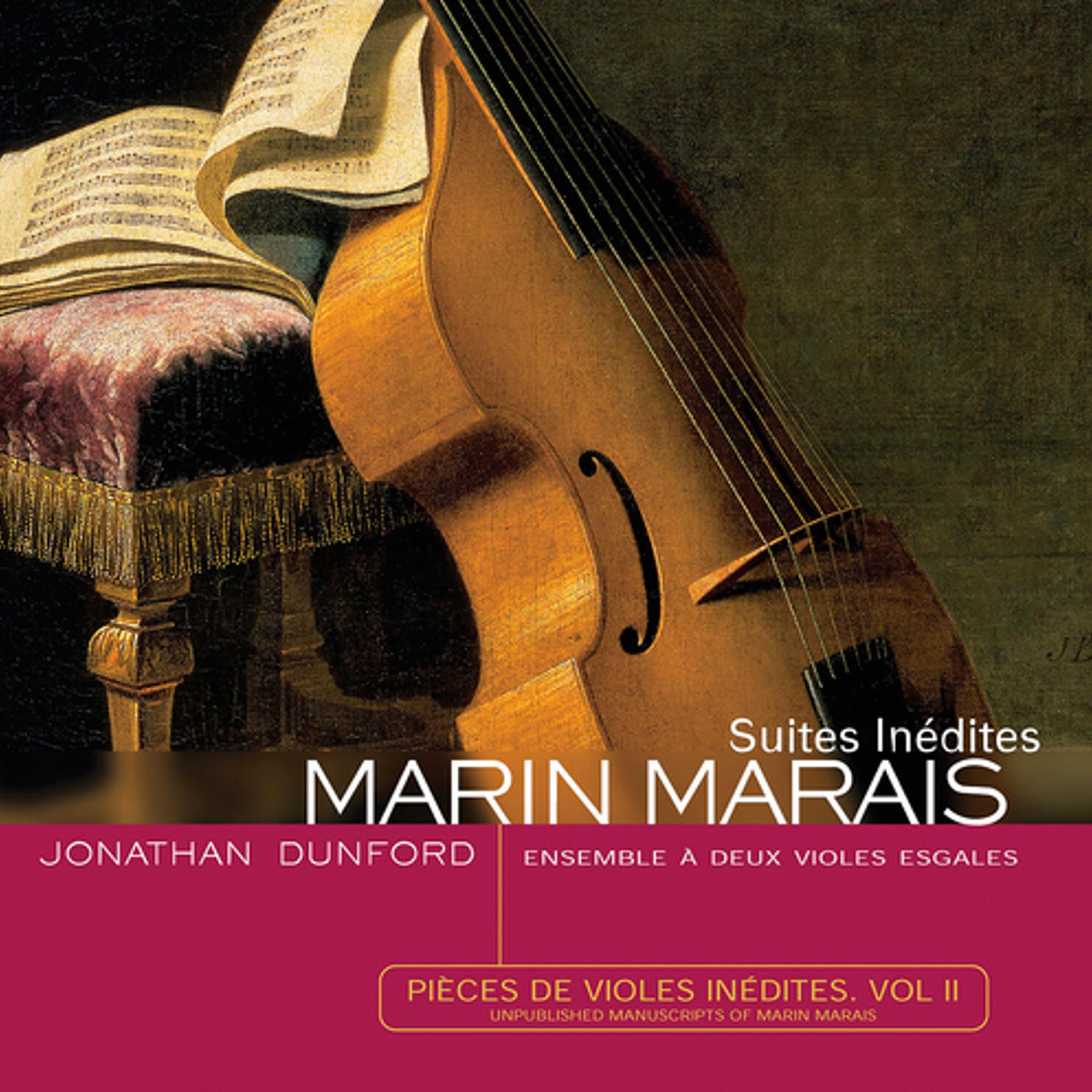Постер альбома Marais-Pièces de viole Inédites vol II
