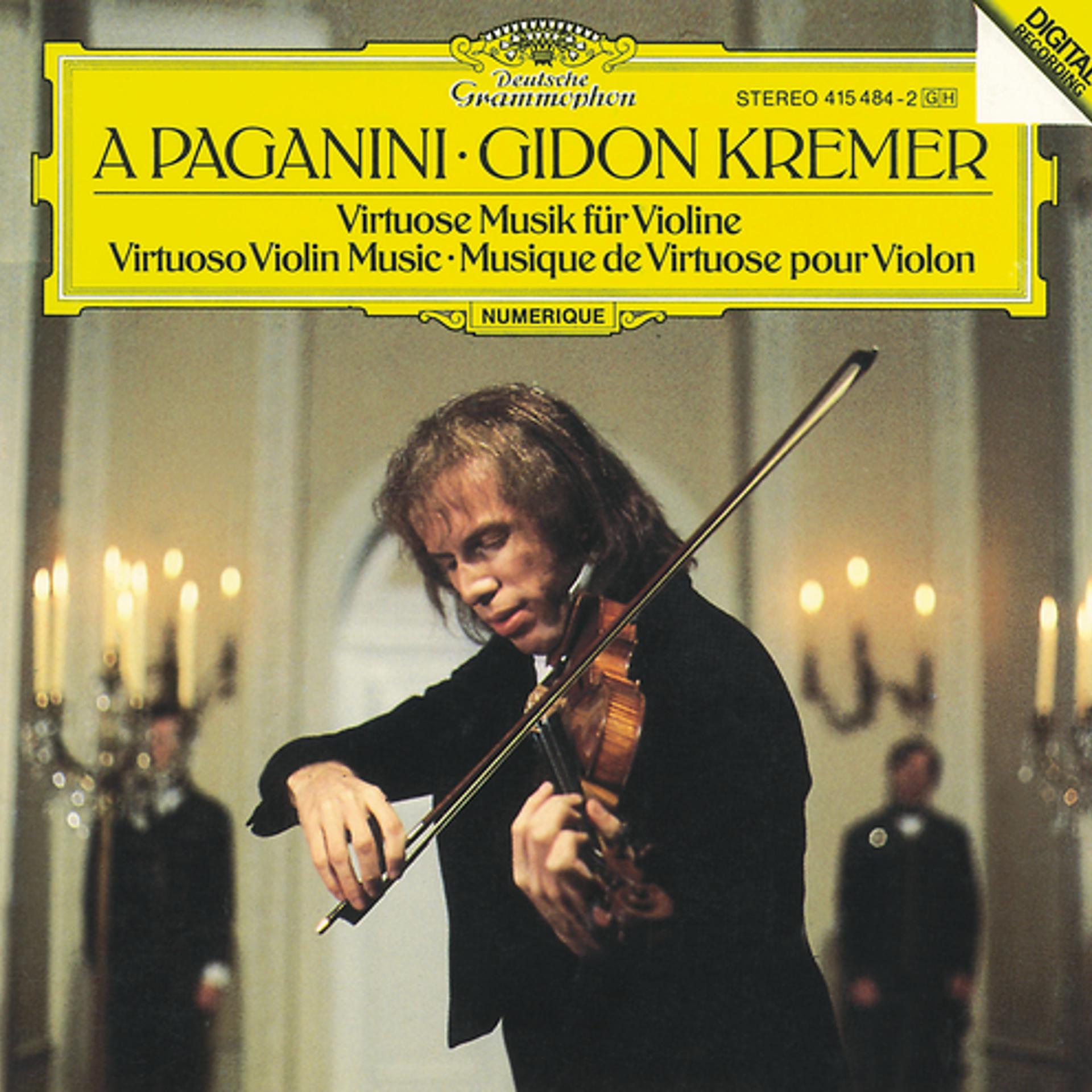 Постер альбома A Paganini - Virtuoso Violin Music