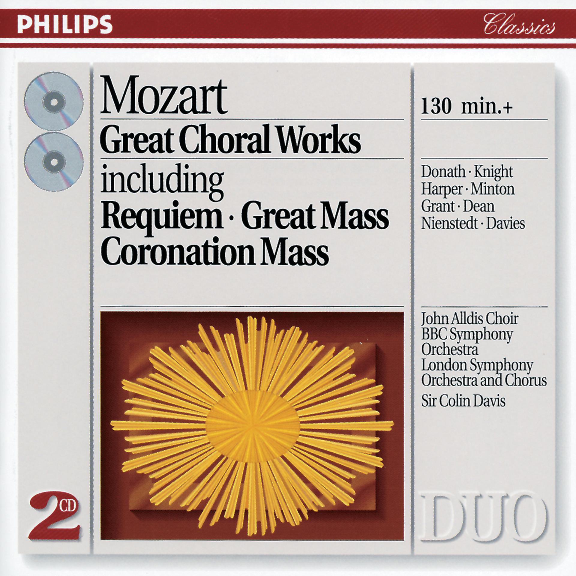Постер альбома Mozart: Great Choral Works