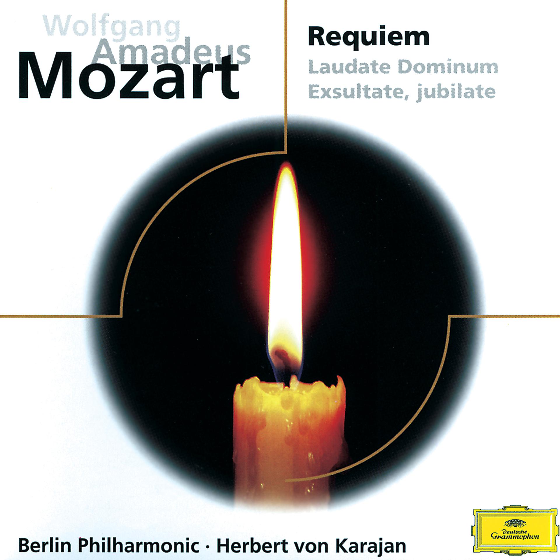Постер альбома Mozart: Requiem; Laudate Dominum; Exsultate, jubilate