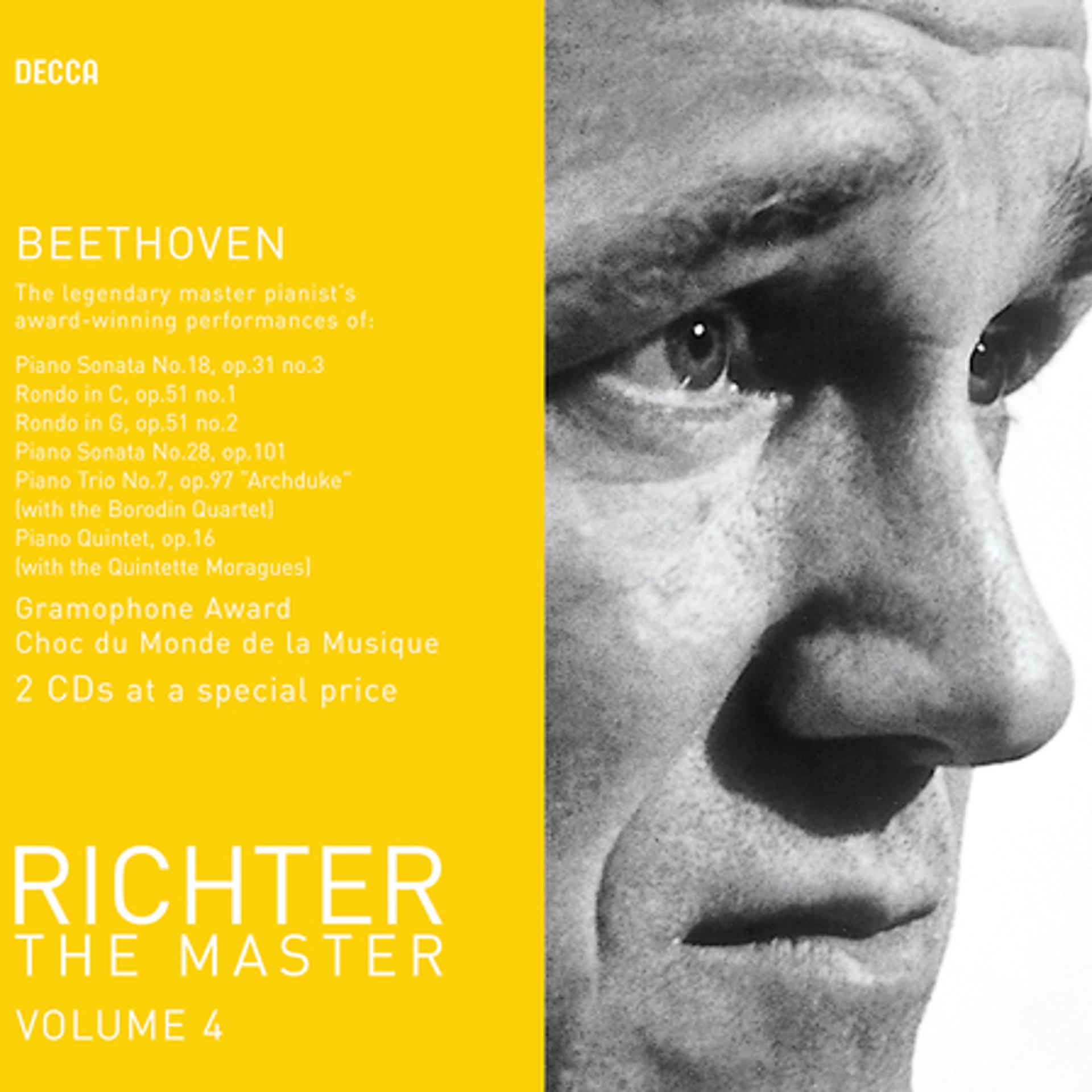 Постер альбома Richter plays Beethoven Vol.2