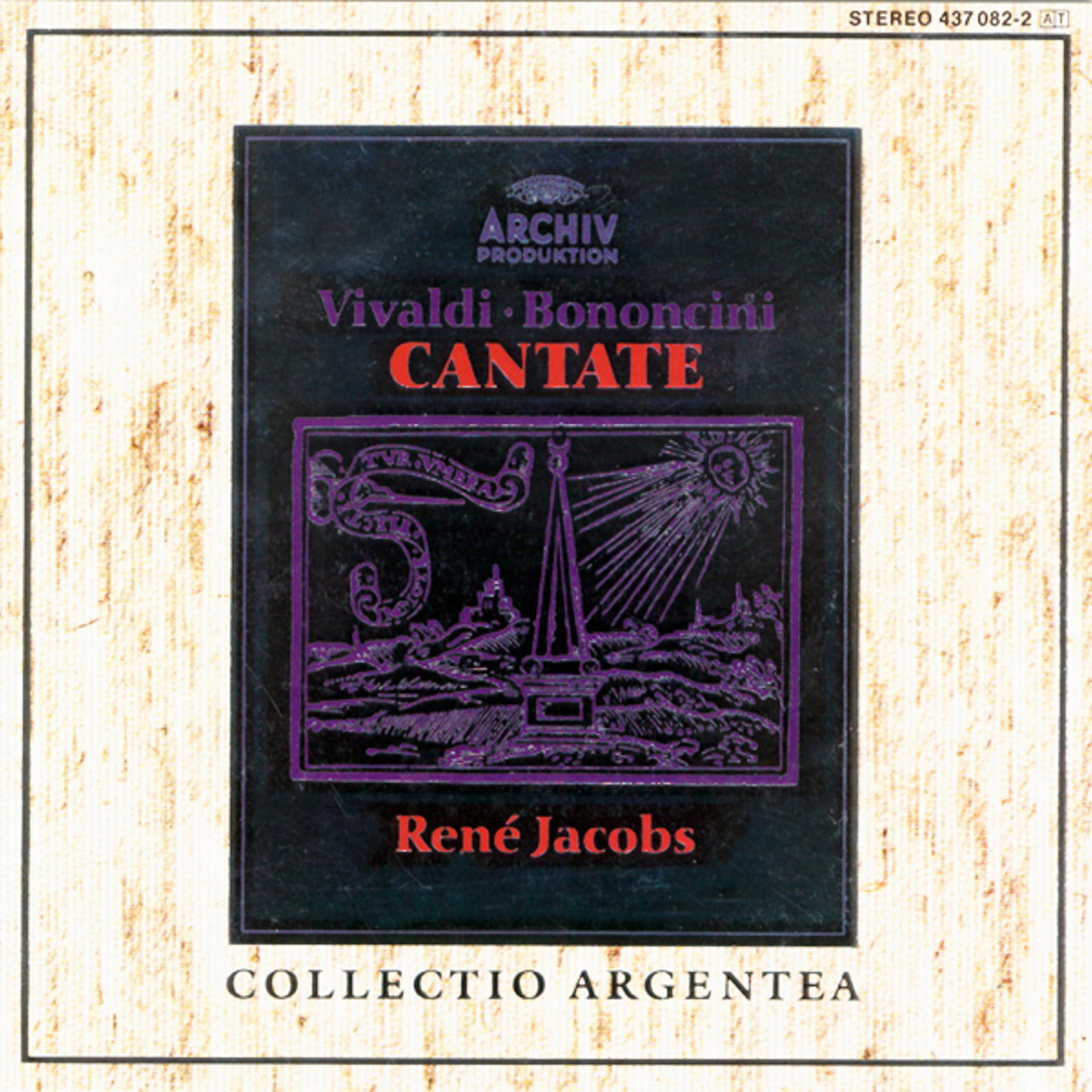 Постер альбома Vivaldi: Cantate Italiane / Bononcini: Cantate Pastorali