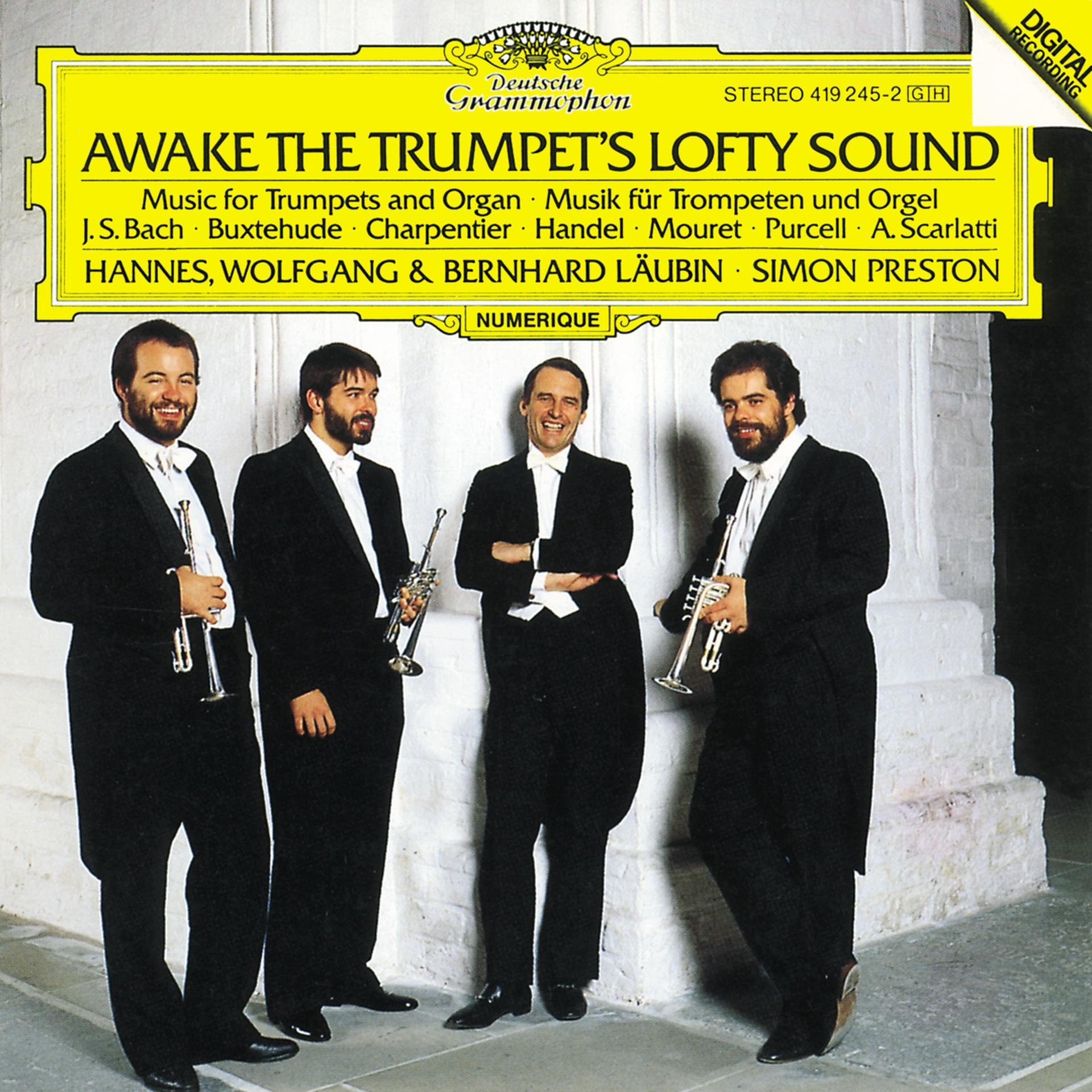 Постер альбома Läubin / Preston - Awake the trumpets lofty sound