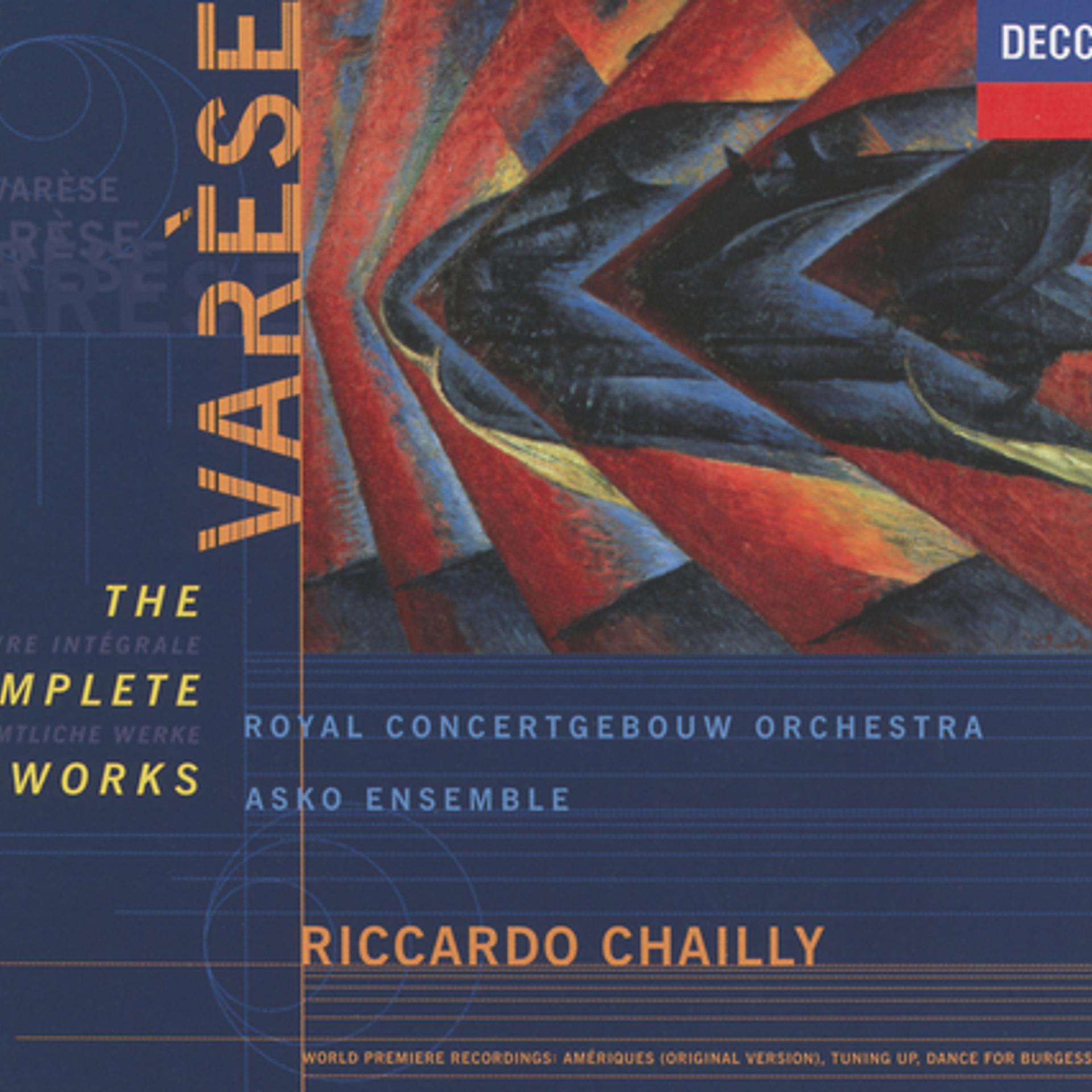 Постер альбома Varèse: The Complete Works
