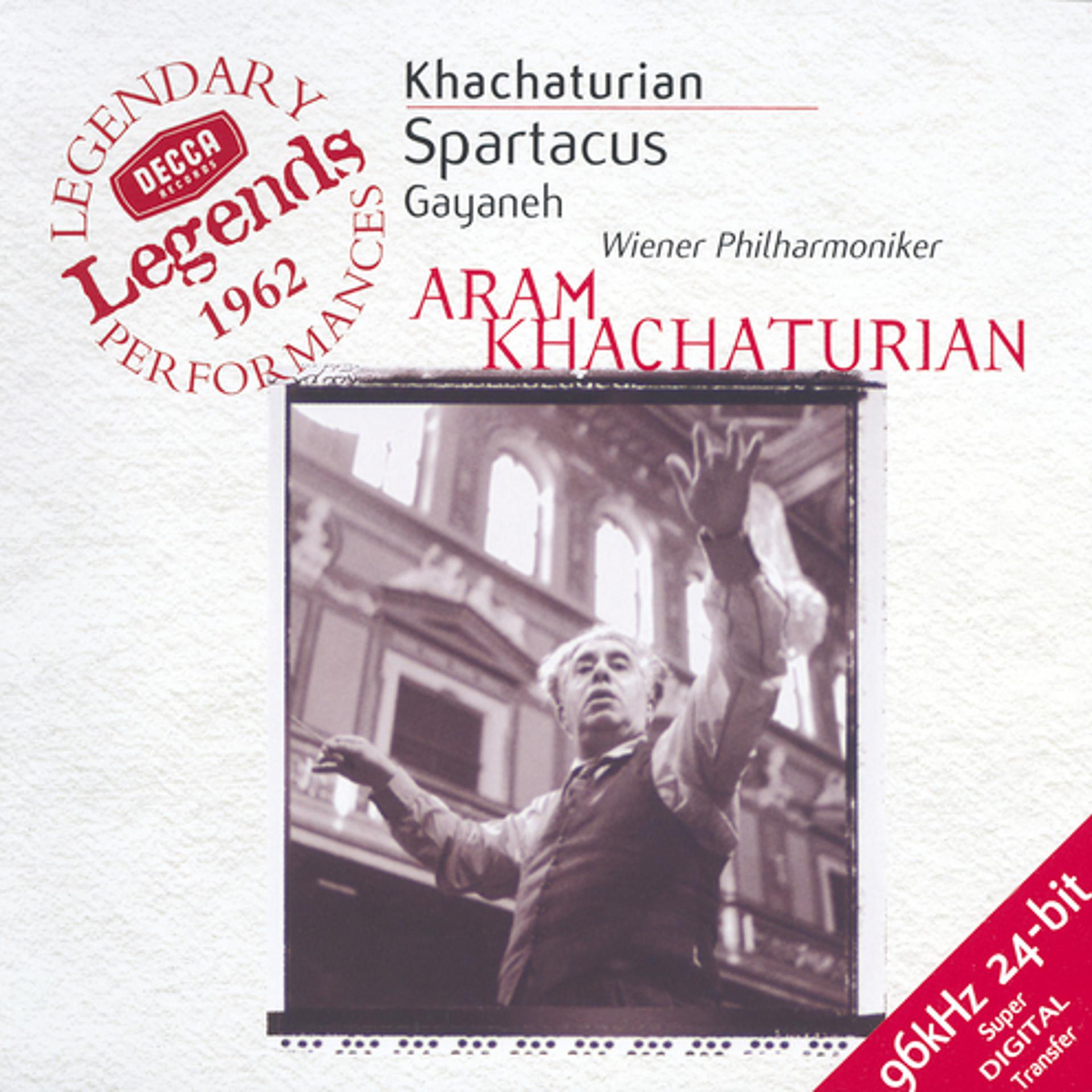 Постер альбома Khachaturian: Spartacus; Gayaneh; The Seasons