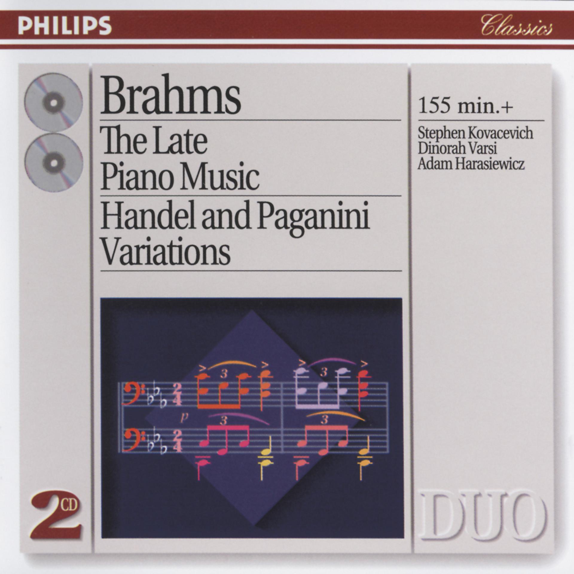 Постер альбома Brahms: The Late Piano Music