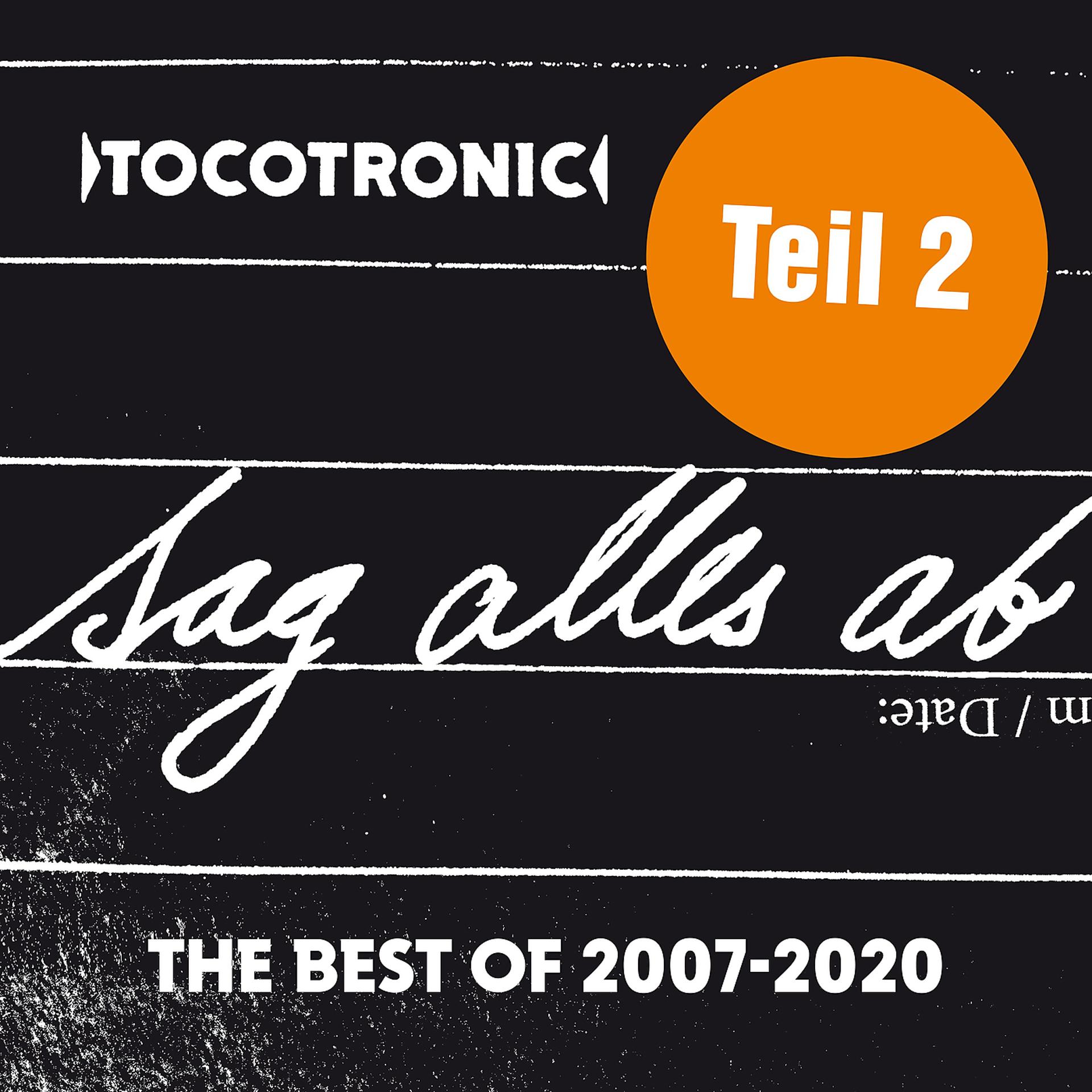 Постер альбома SAG ALLES AB - THE BEST OF TEIL 2 (2007-2020)