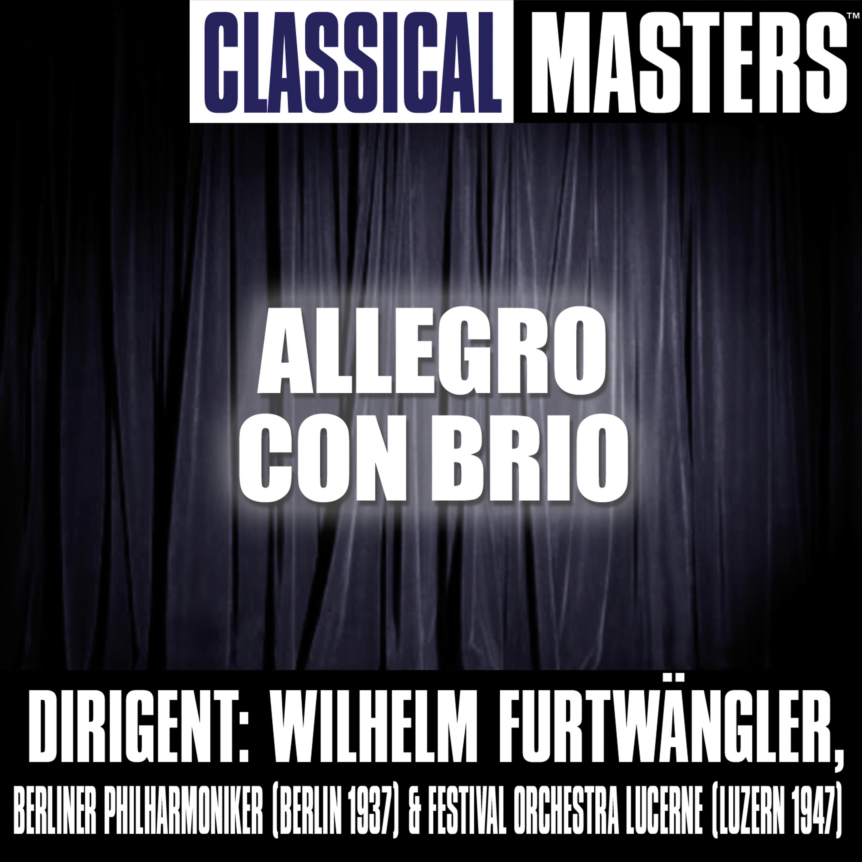 Постер альбома Classical Masters: Allegro Con Brio