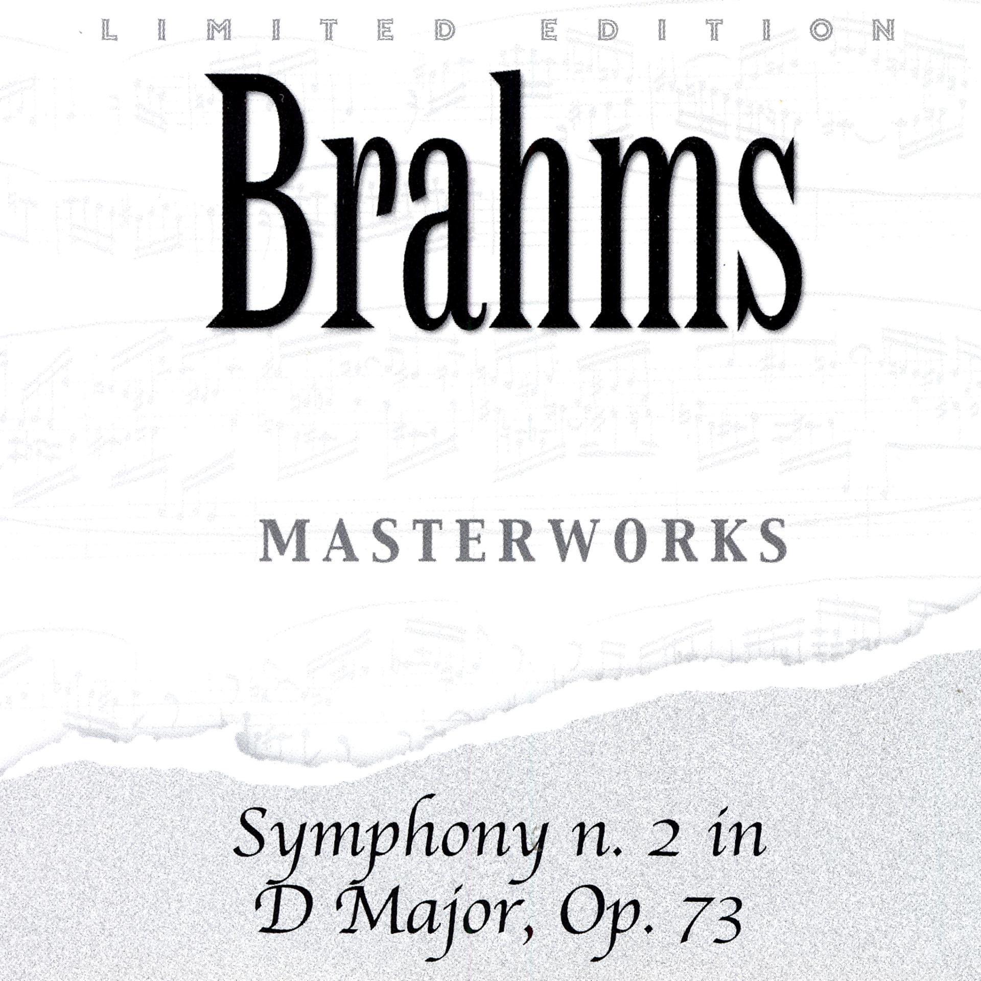 Постер альбома Johannes Brahms: Symphony N. 2 In D Major Op. 73