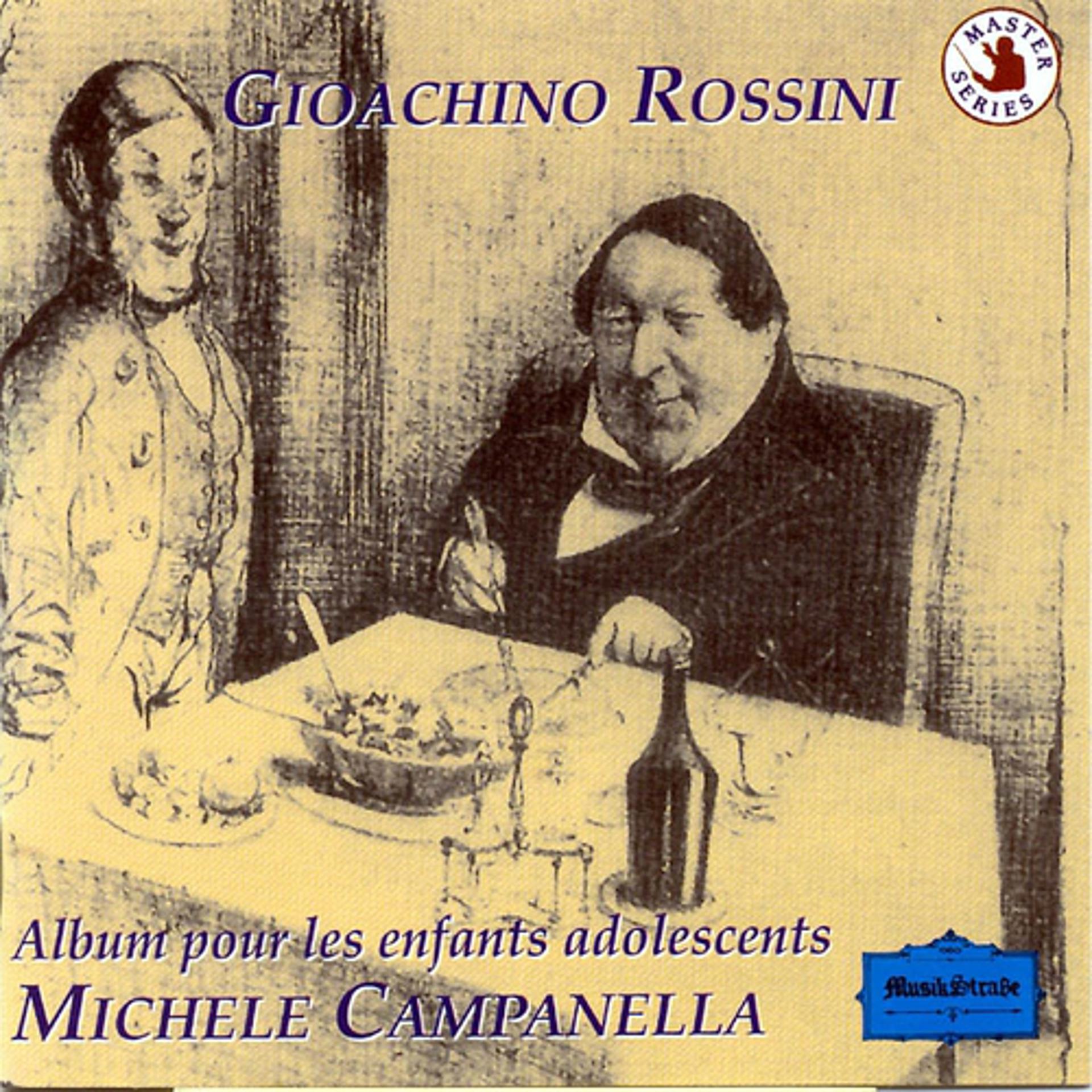 Постер альбома Gioachino Rossini : Album pour les enfants adolescents