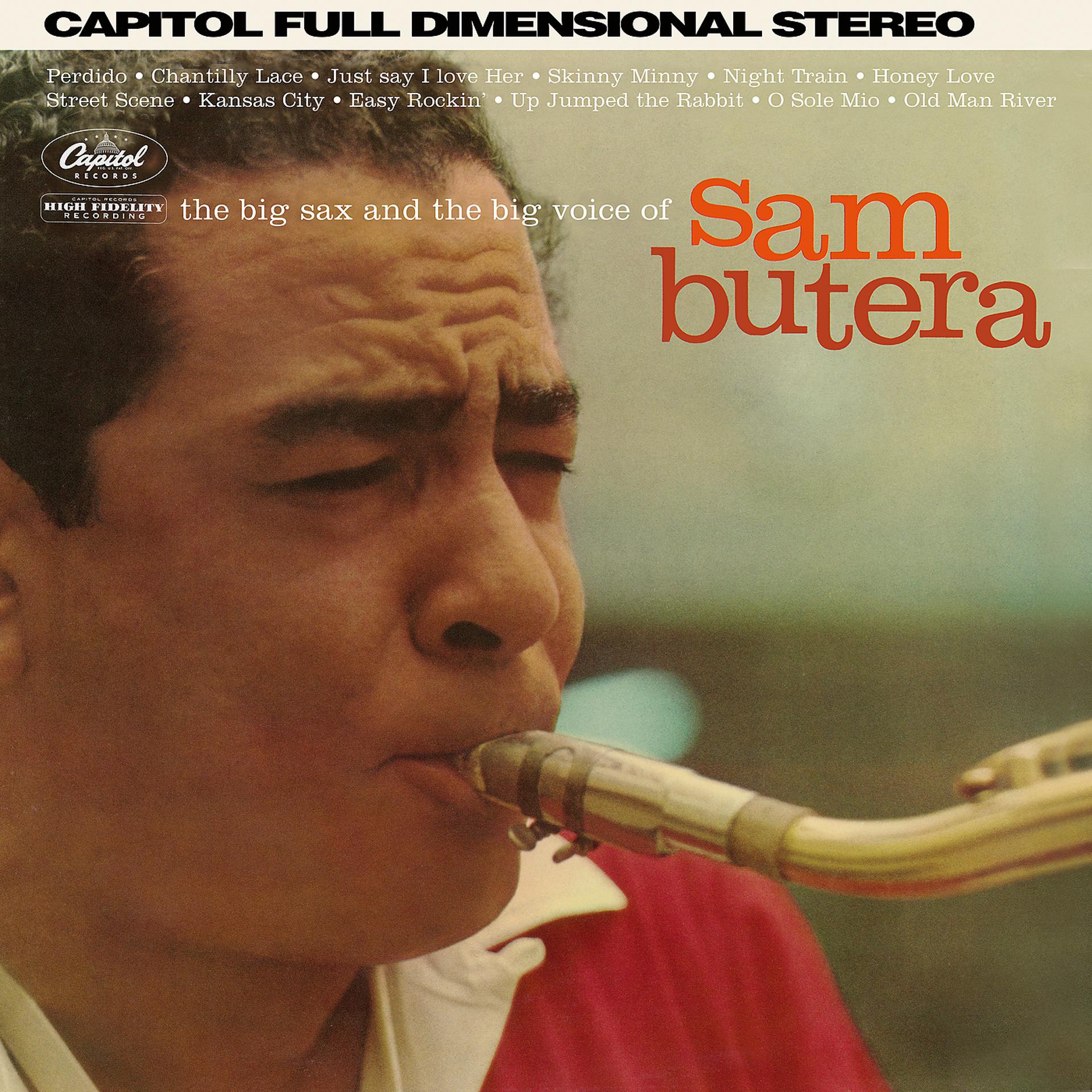 Постер альбома The Big Sax And The Big Voice Of Sam Butera