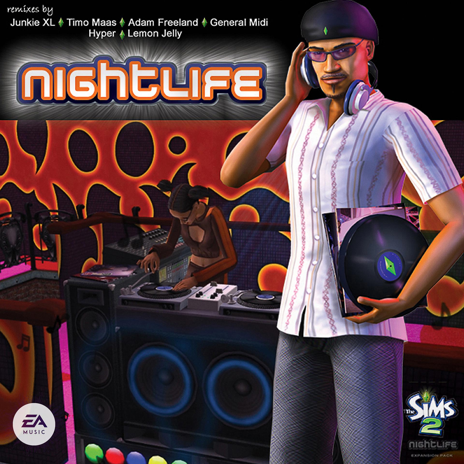 Постер альбома The Sims 2: Nightlife (Remixes) (Original Soundtrack)
