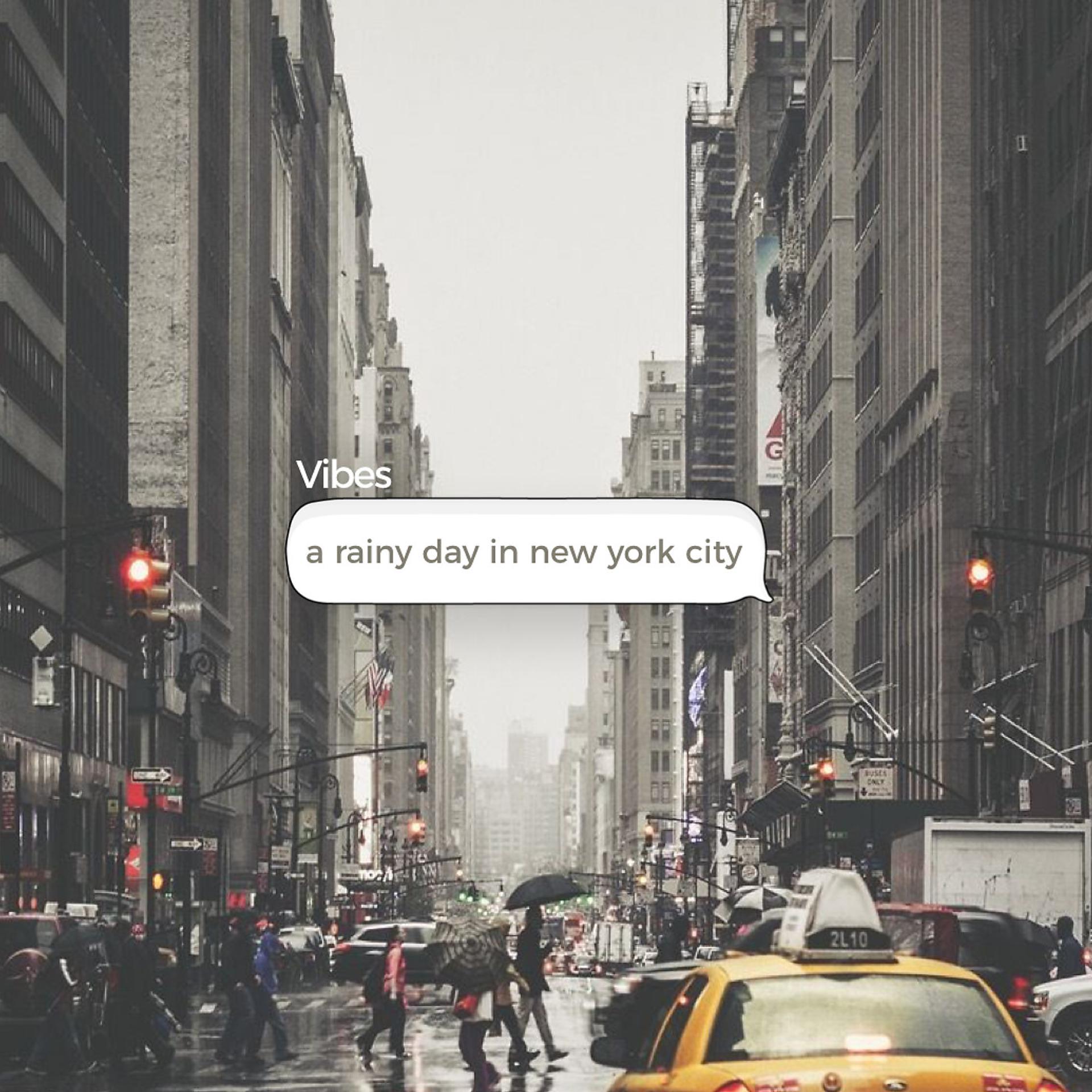 Постер альбома A Rainy Day in New York City