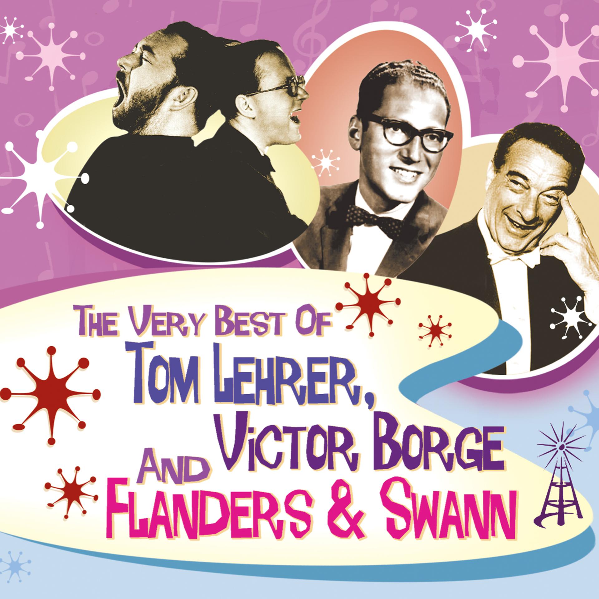 Постер альбома The Very Best of Tom Lehrer, Victor Borge and Flanders and Swann. The Kings of Comedy: 3 Hours of Non-Stop Laughter from the 50's