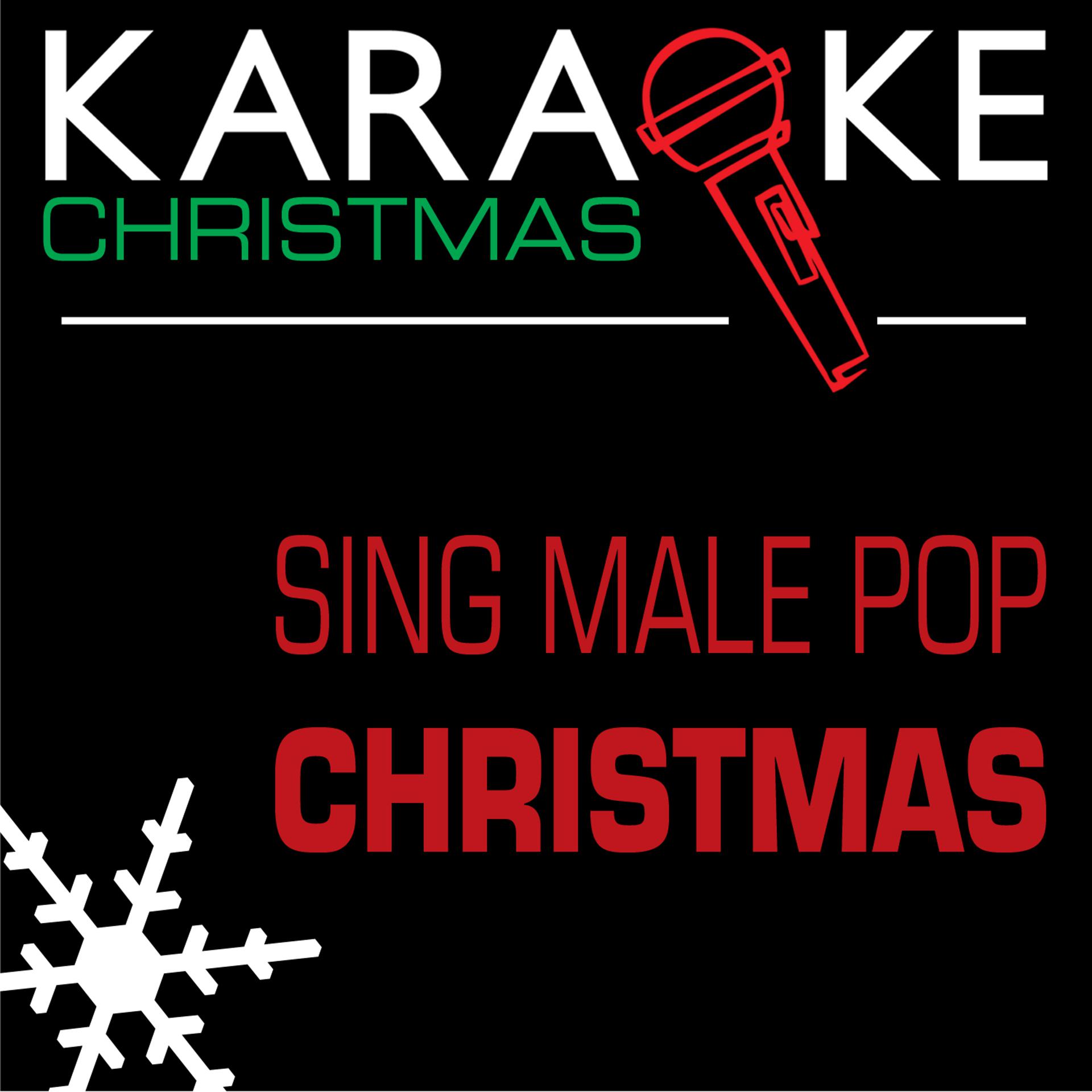 Постер альбома Sing Male Pop Christmas Karaoke