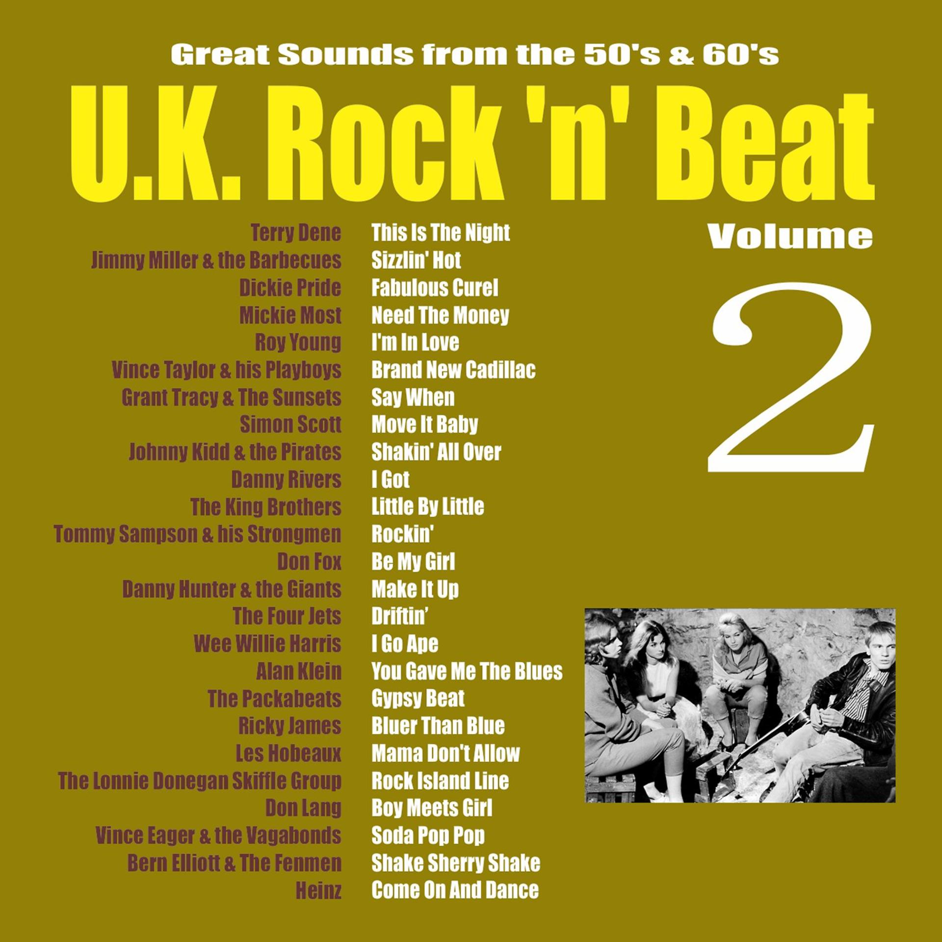 Постер альбома U.K. Rock 'N' Beat, Vol. 2
