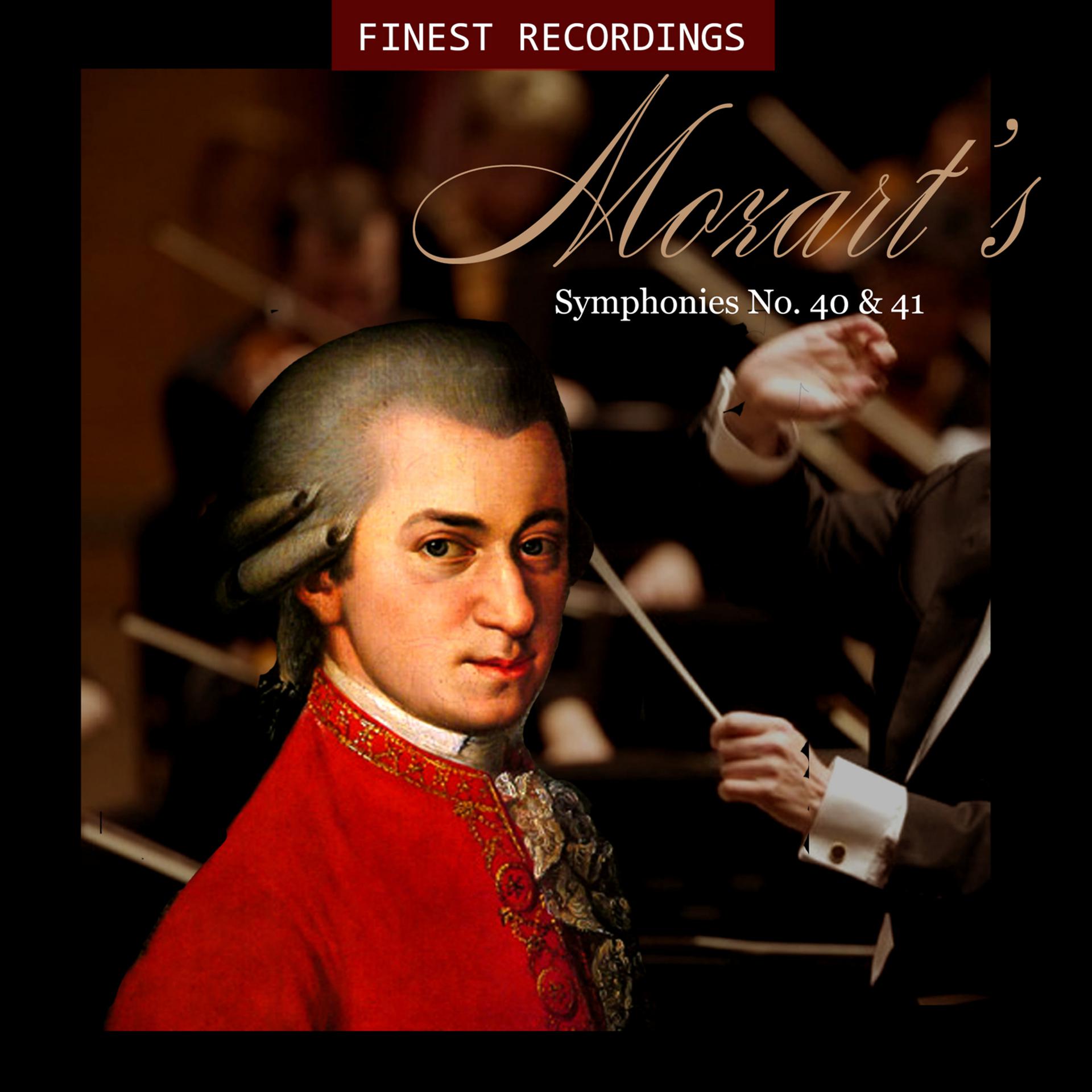 Постер альбома Finest Recordings - Mozart's Symphonies No. 40 & 41