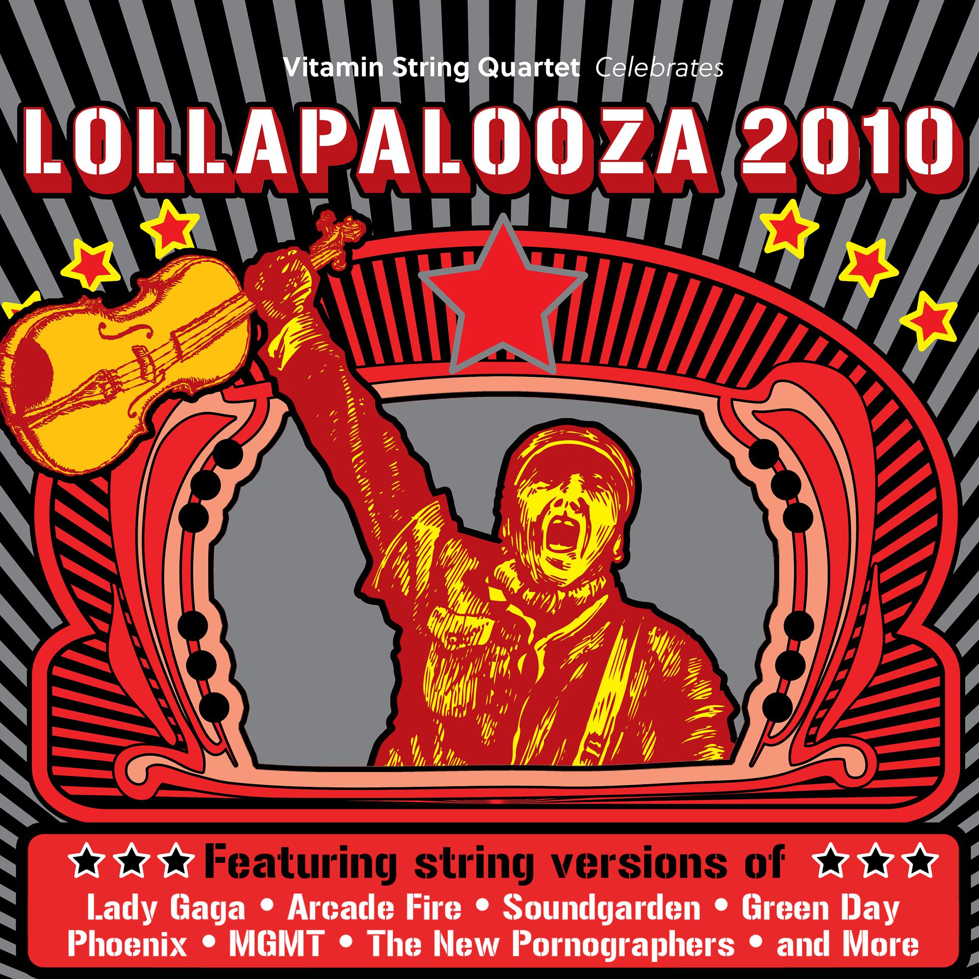 Постер альбома Vitamin String Quartet Celebrates Lollapalooza 2010