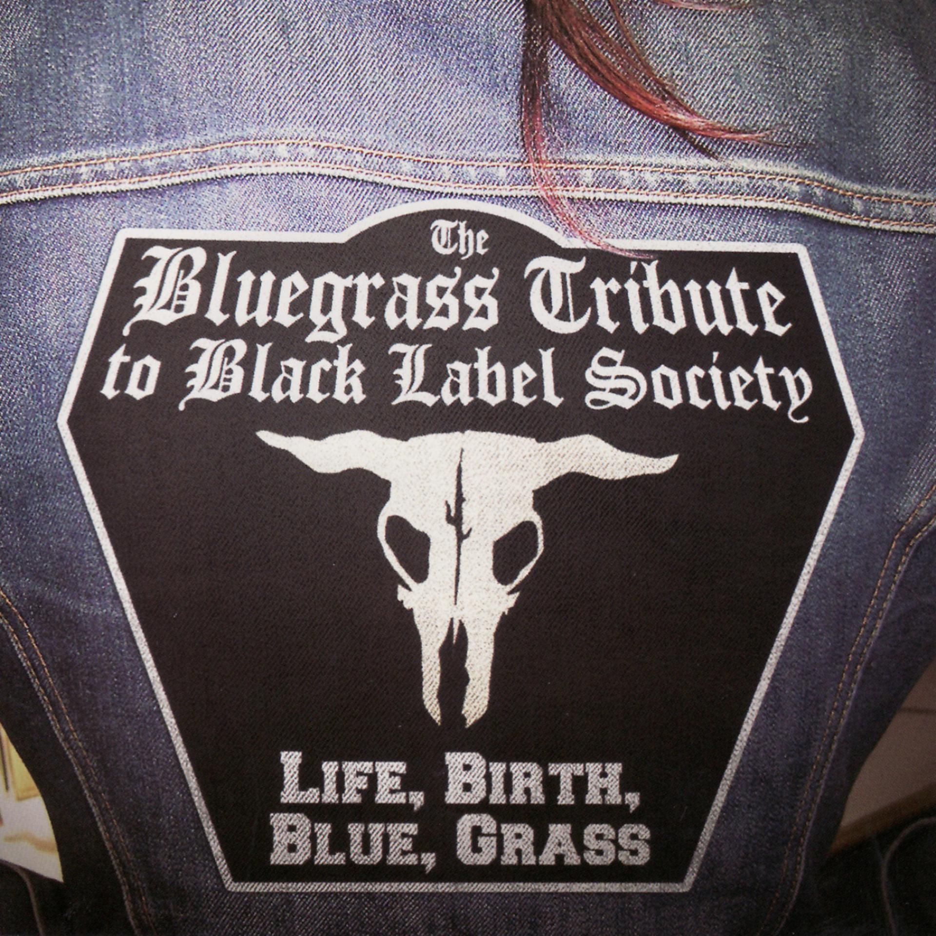 Постер альбома The Bluegrass Tribute To Black Label Society featuring Iron Horse: Life, Birth, Blue, Grass