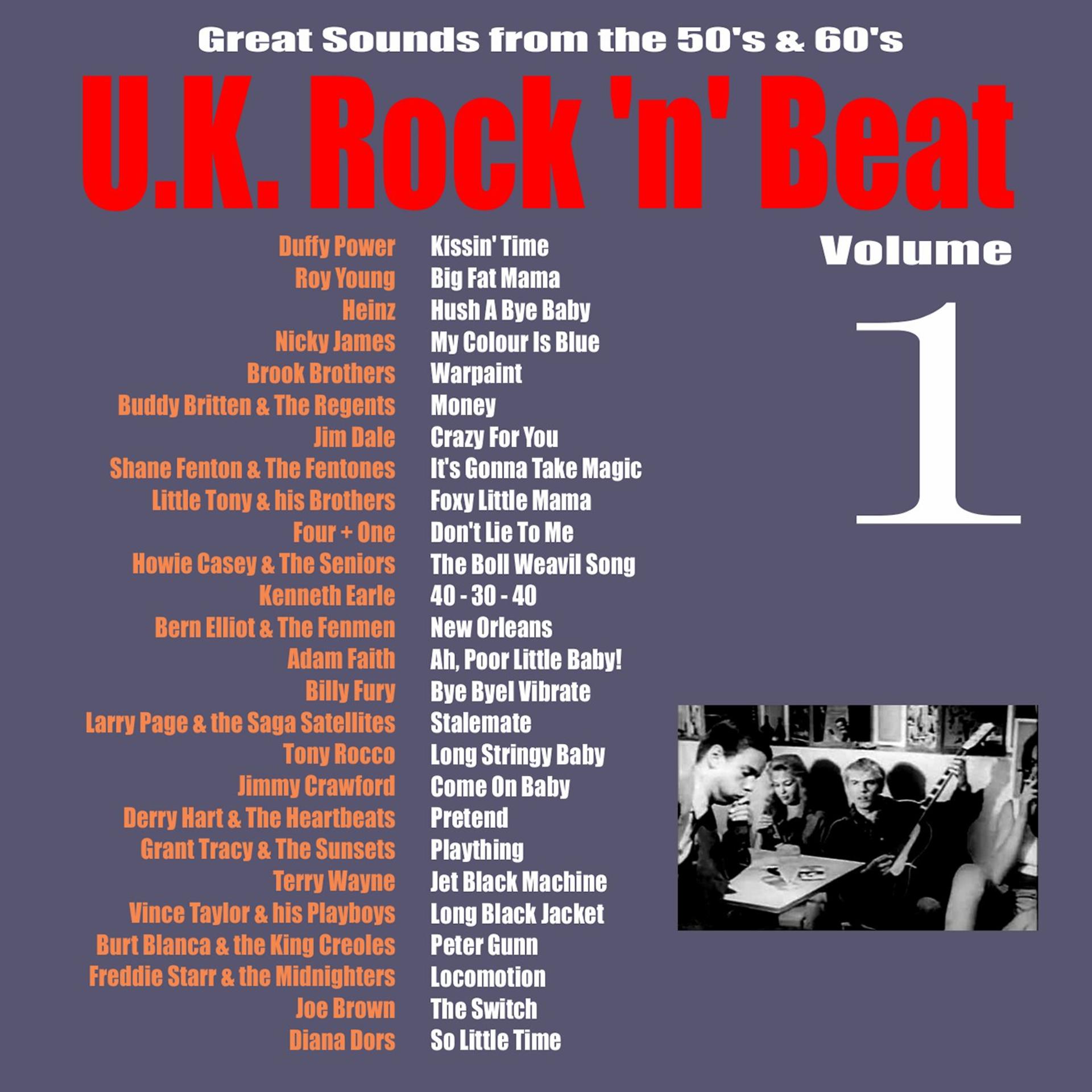 Постер альбома U.K. Rock 'N' Beat, Vol. 1