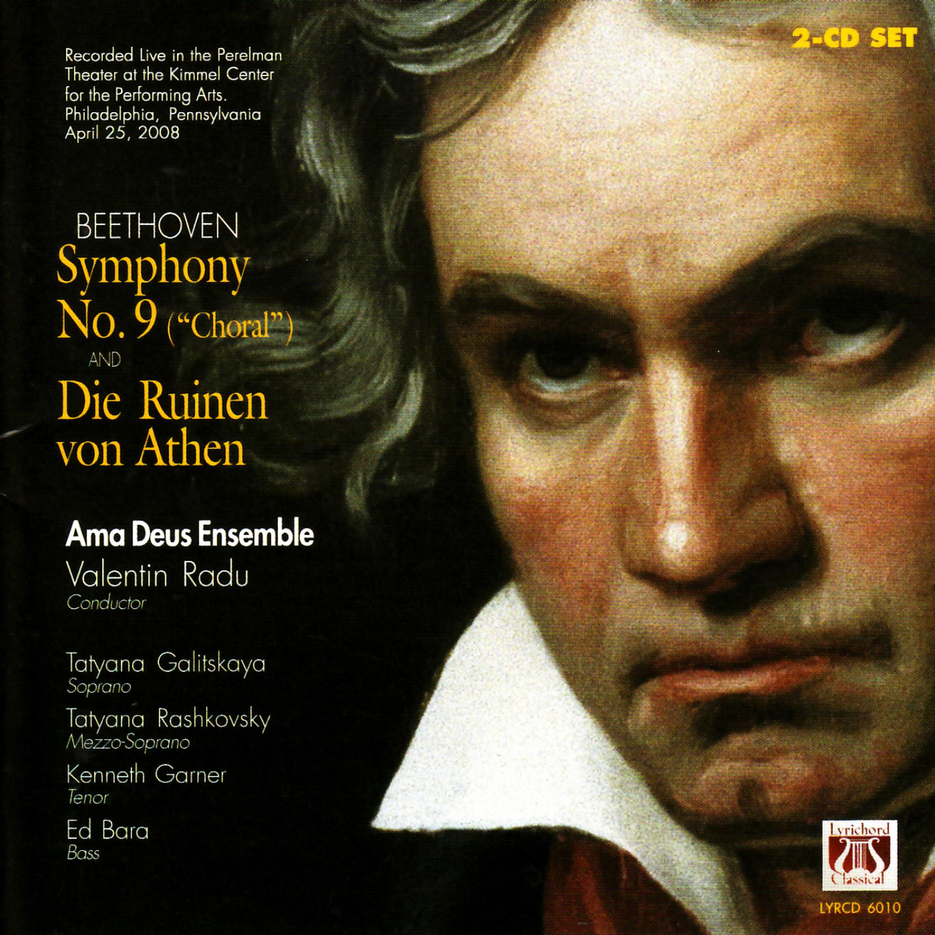 Постер альбома Beethoven: Symphony No. 9 & Die Ruinen von Athen