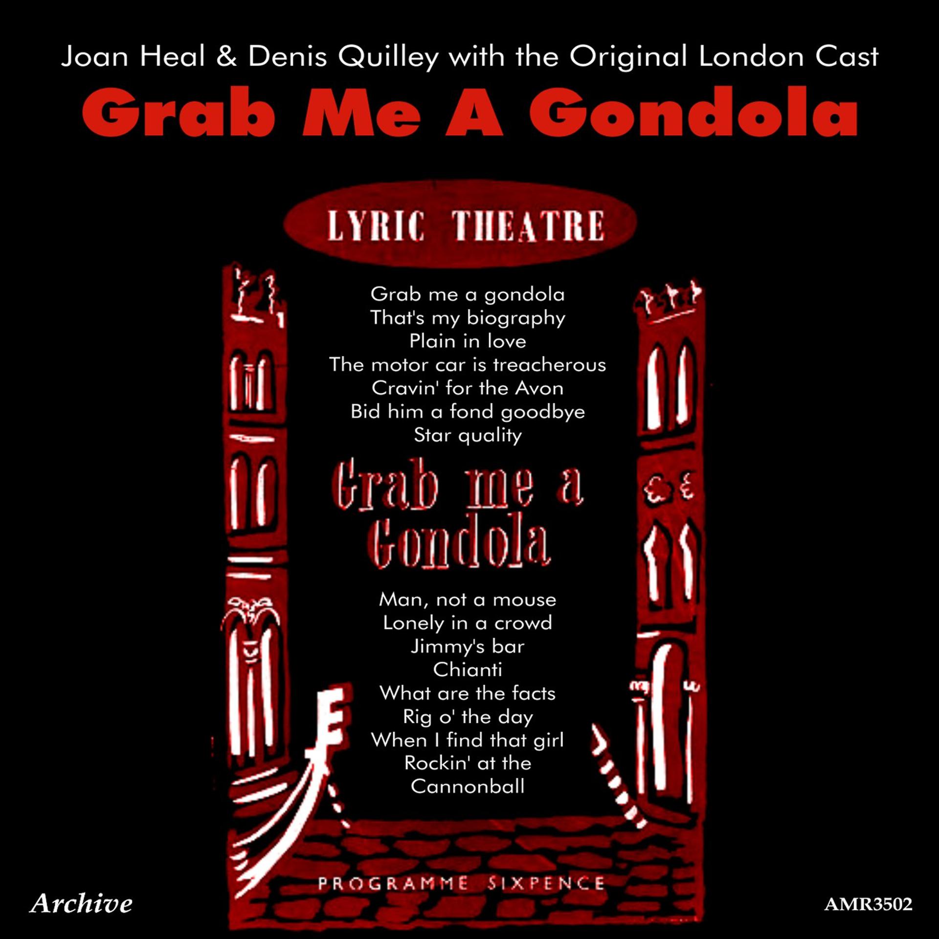 Постер альбома Grab Me a Gondola (Original Soundtrack)