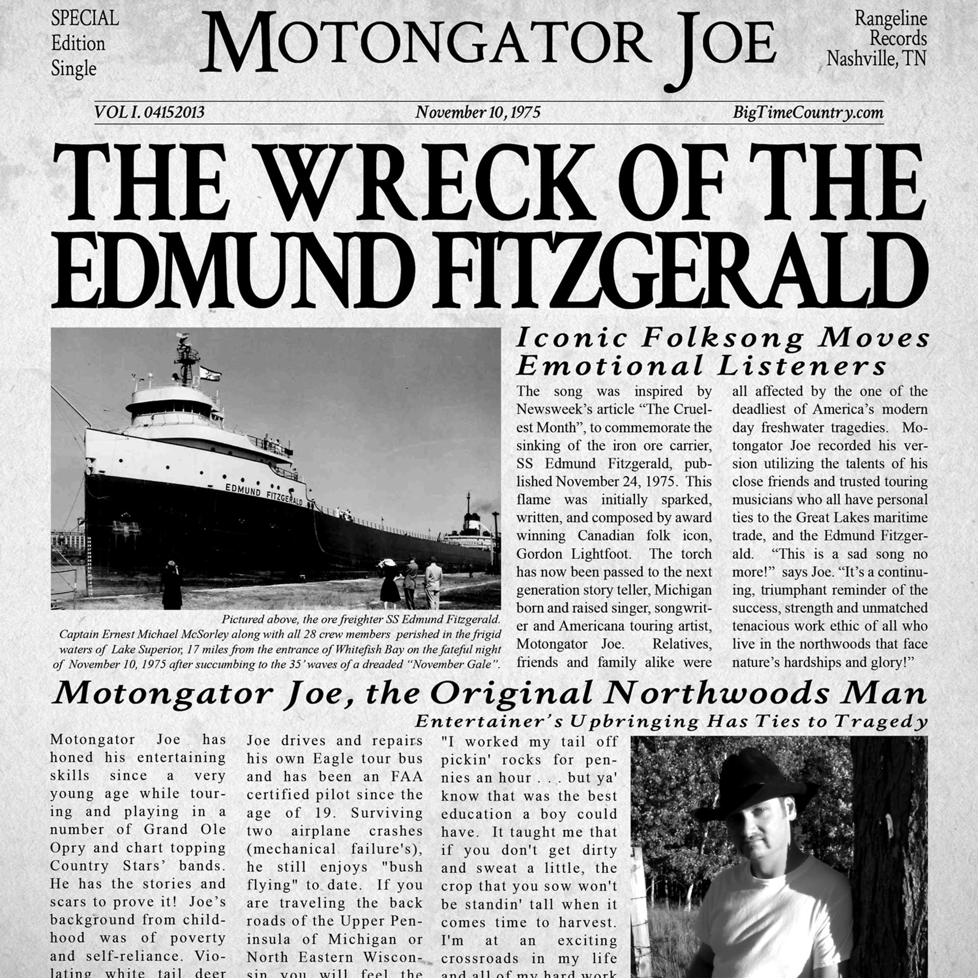Постер альбома The Wreck of the Edmund Fitzgerald