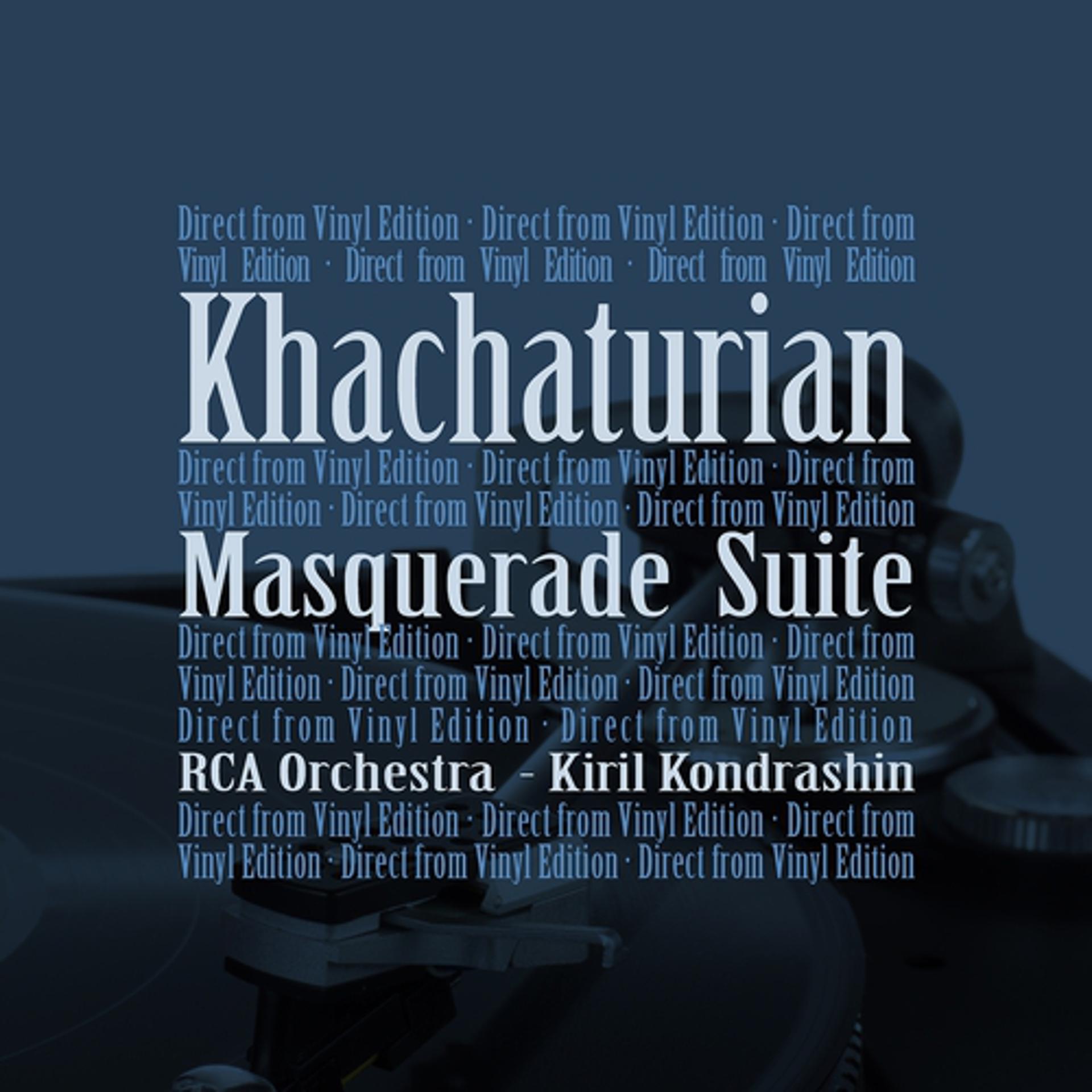 Постер альбома Khachaturian: Masquerade Suite
