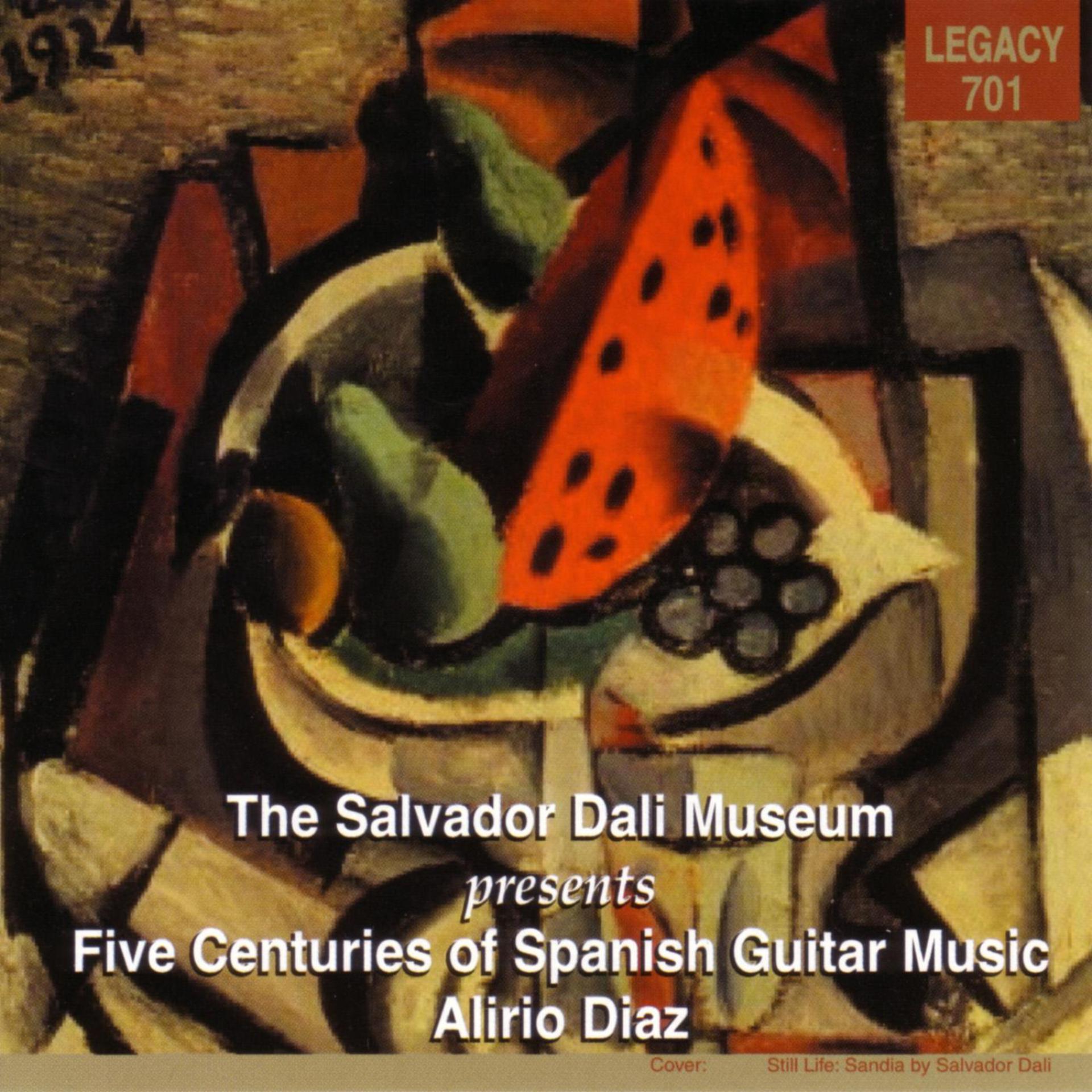 Постер альбома Five Centuries Of Spanish Guitar Music