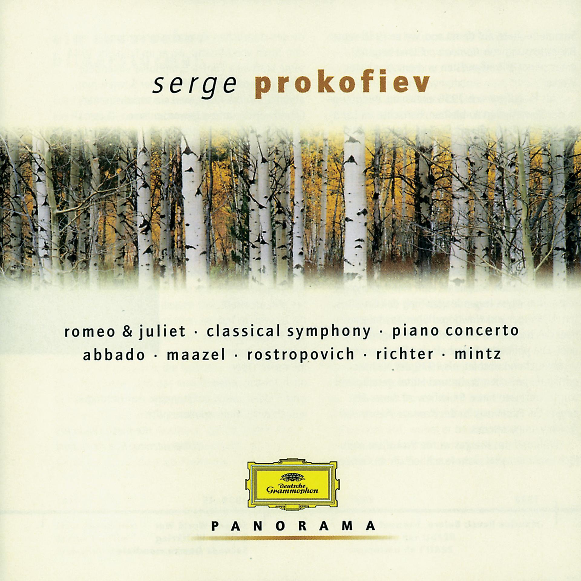 Постер альбома Prokofiev: Classical Symphony etc.
