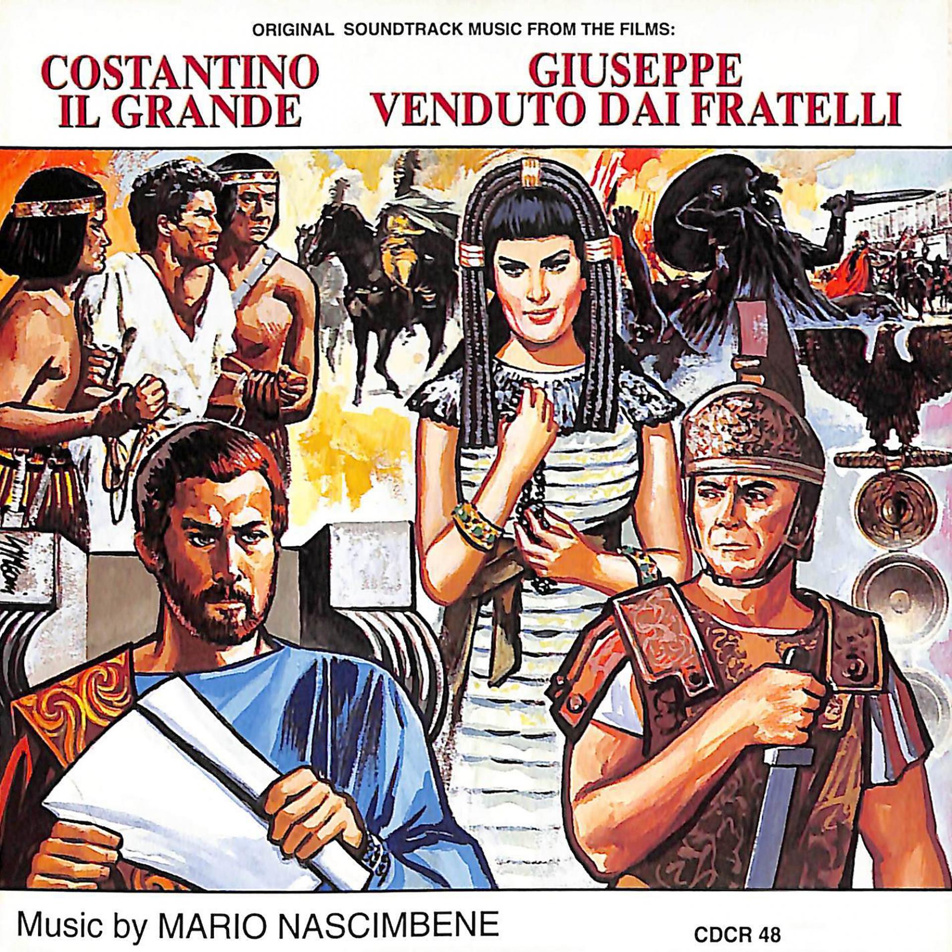 Постер альбома Costantino il Grande / Giuseppe venduto dai fratelli (Original Motion Picture Soundtrack)
